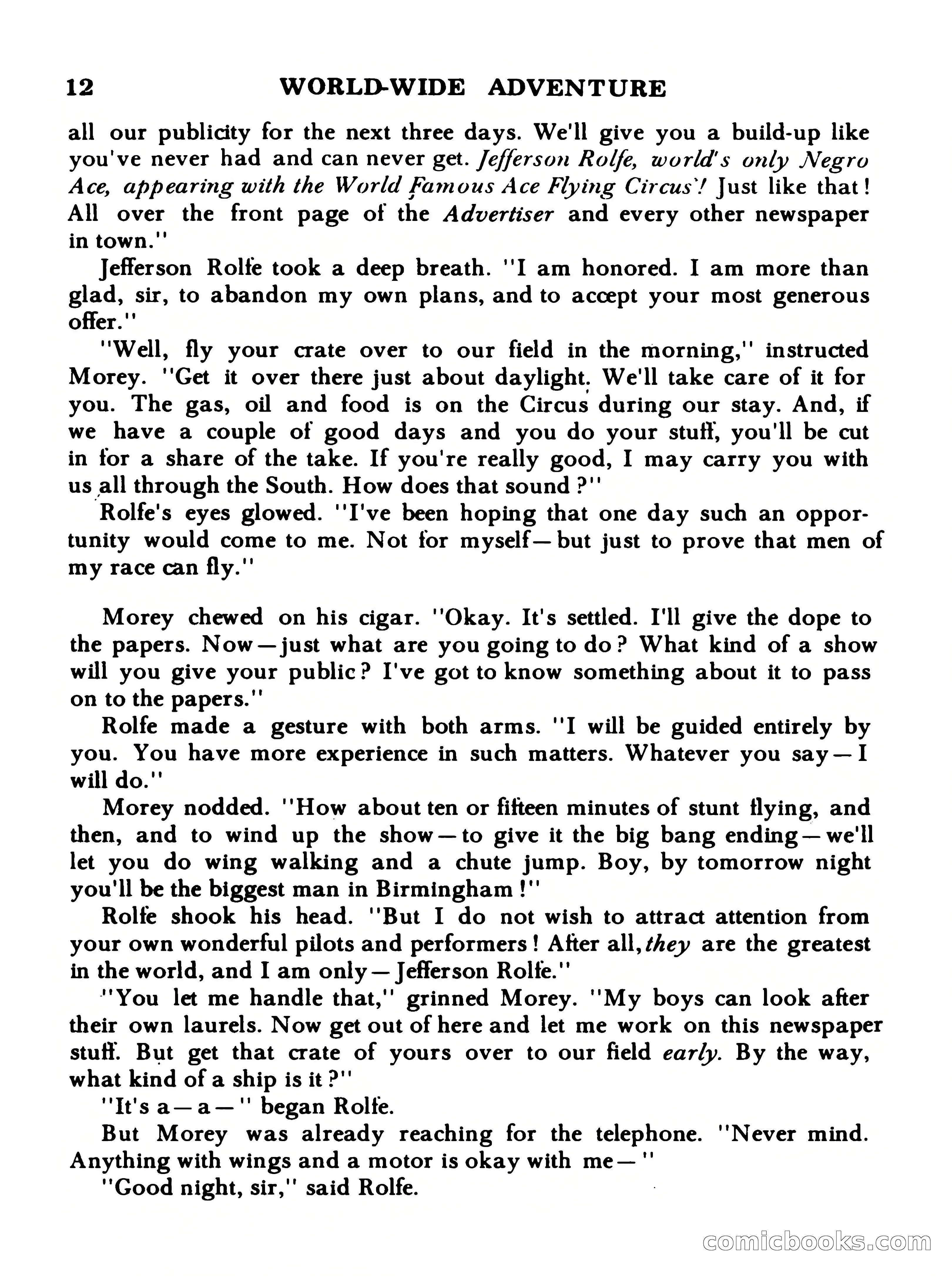 World Wide Adventure #4 — page 12 of 132