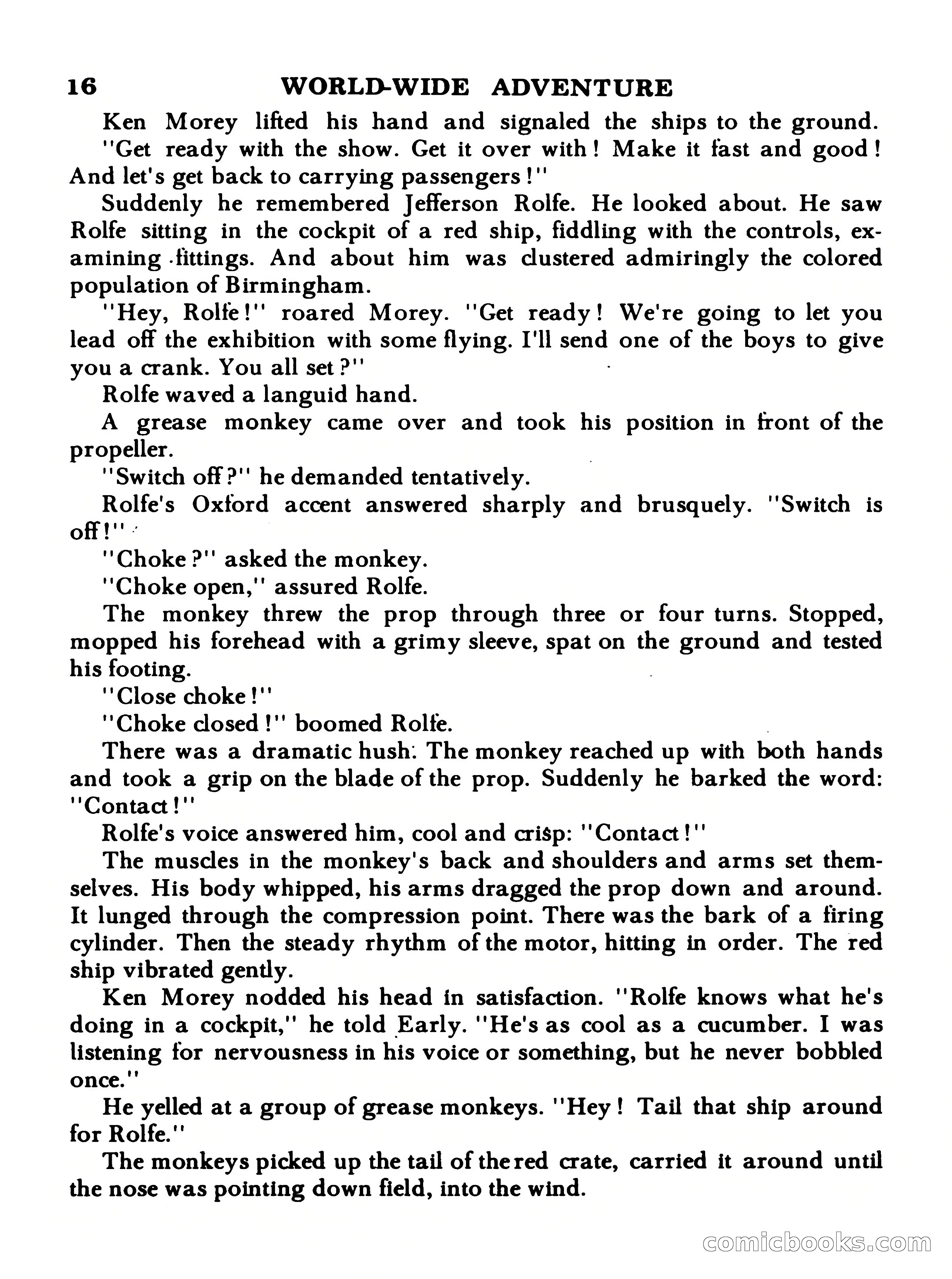 World Wide Adventure #4 — page 16 of 132