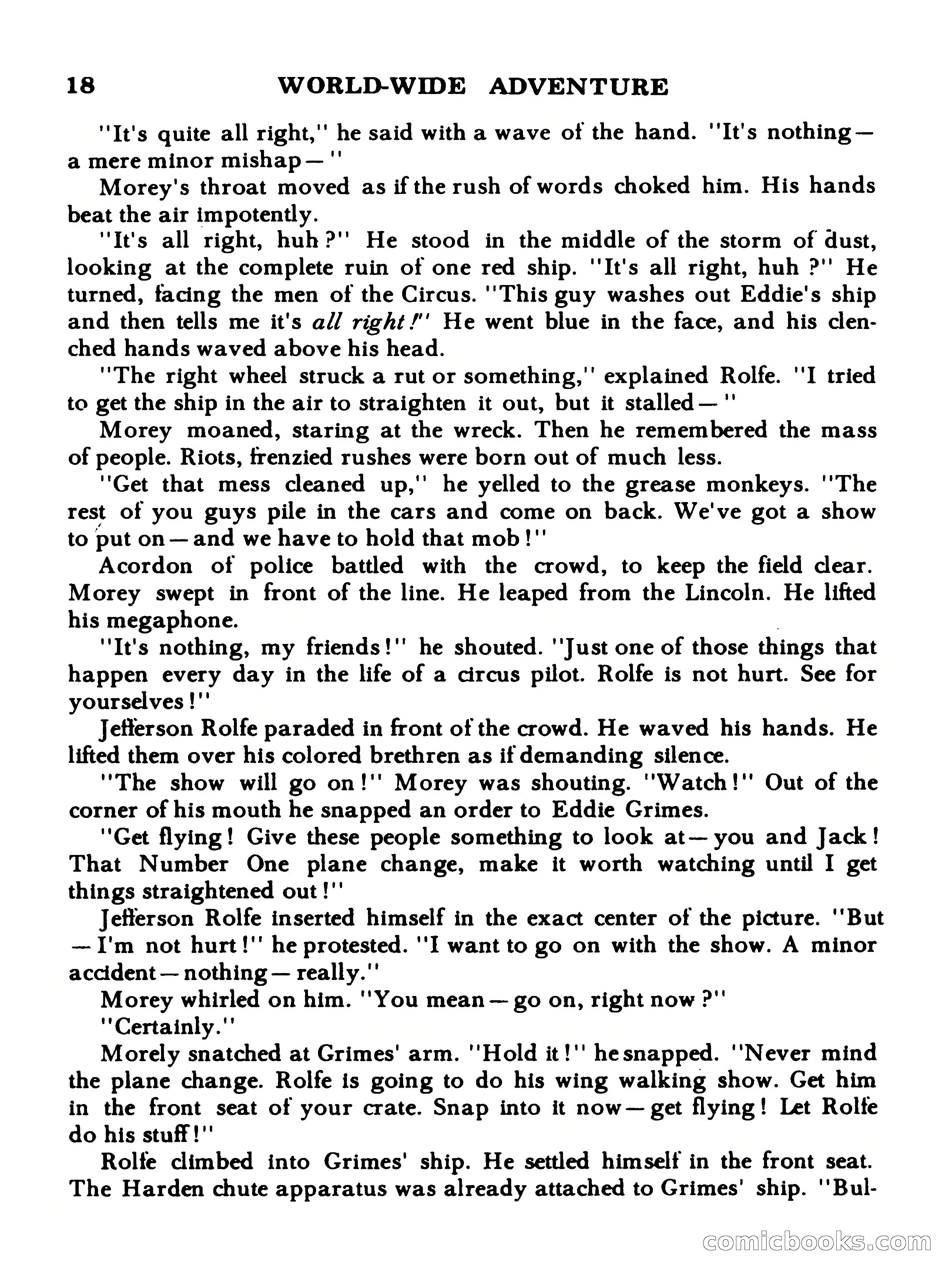 World Wide Adventure #4 — page 18 of 132