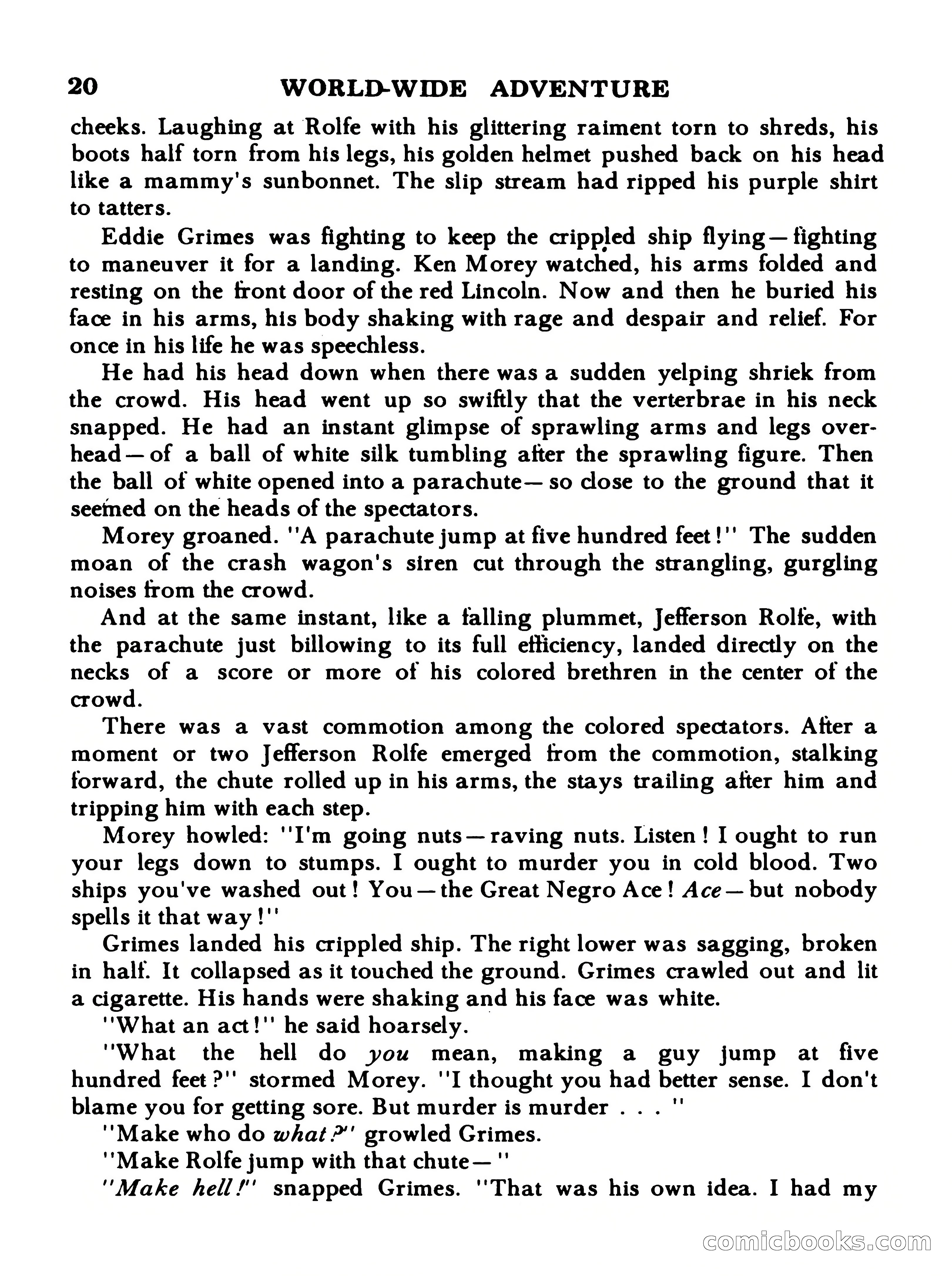 World Wide Adventure #4 — page 20 of 132