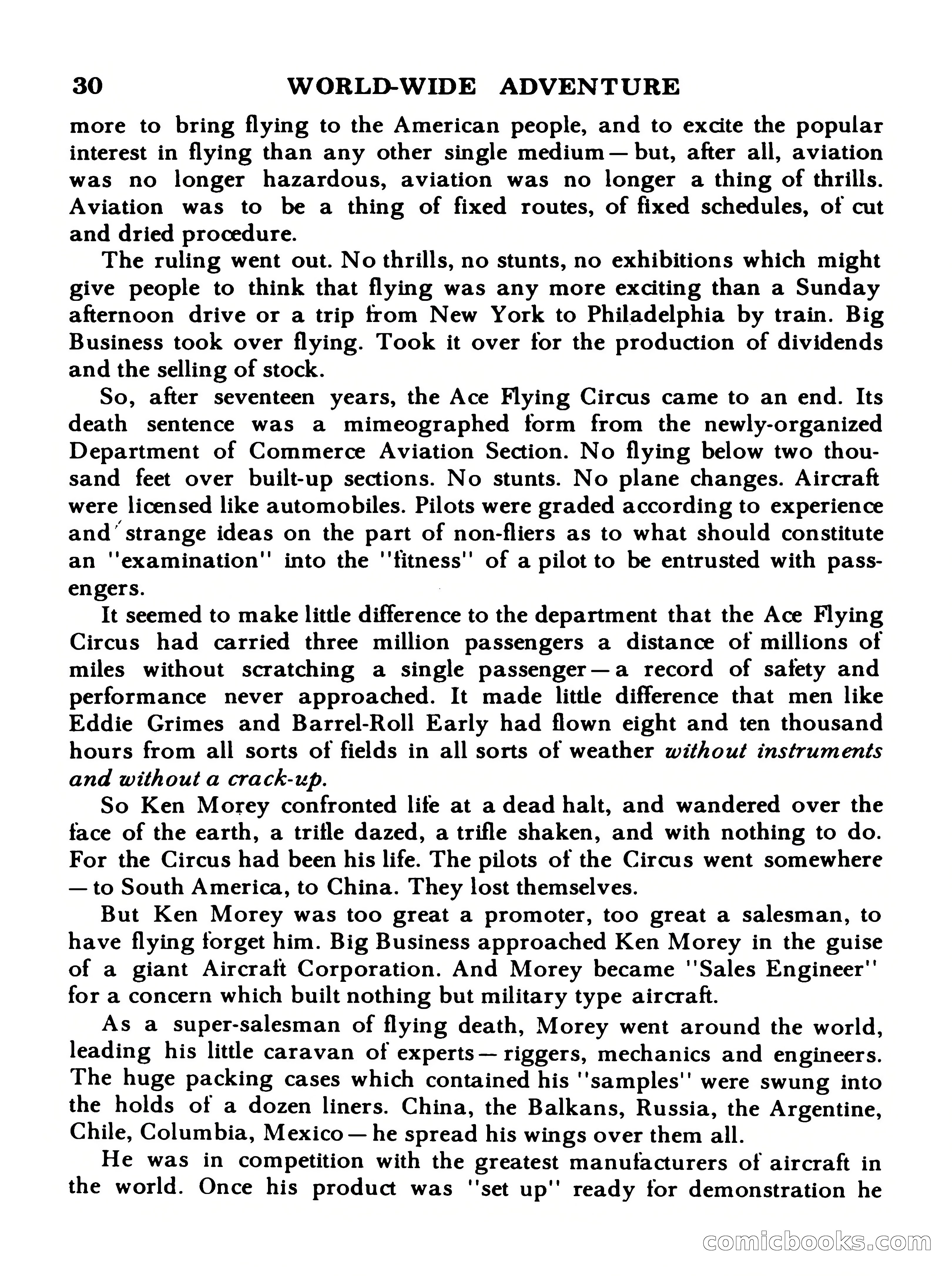World Wide Adventure #4 — page 30 of 132