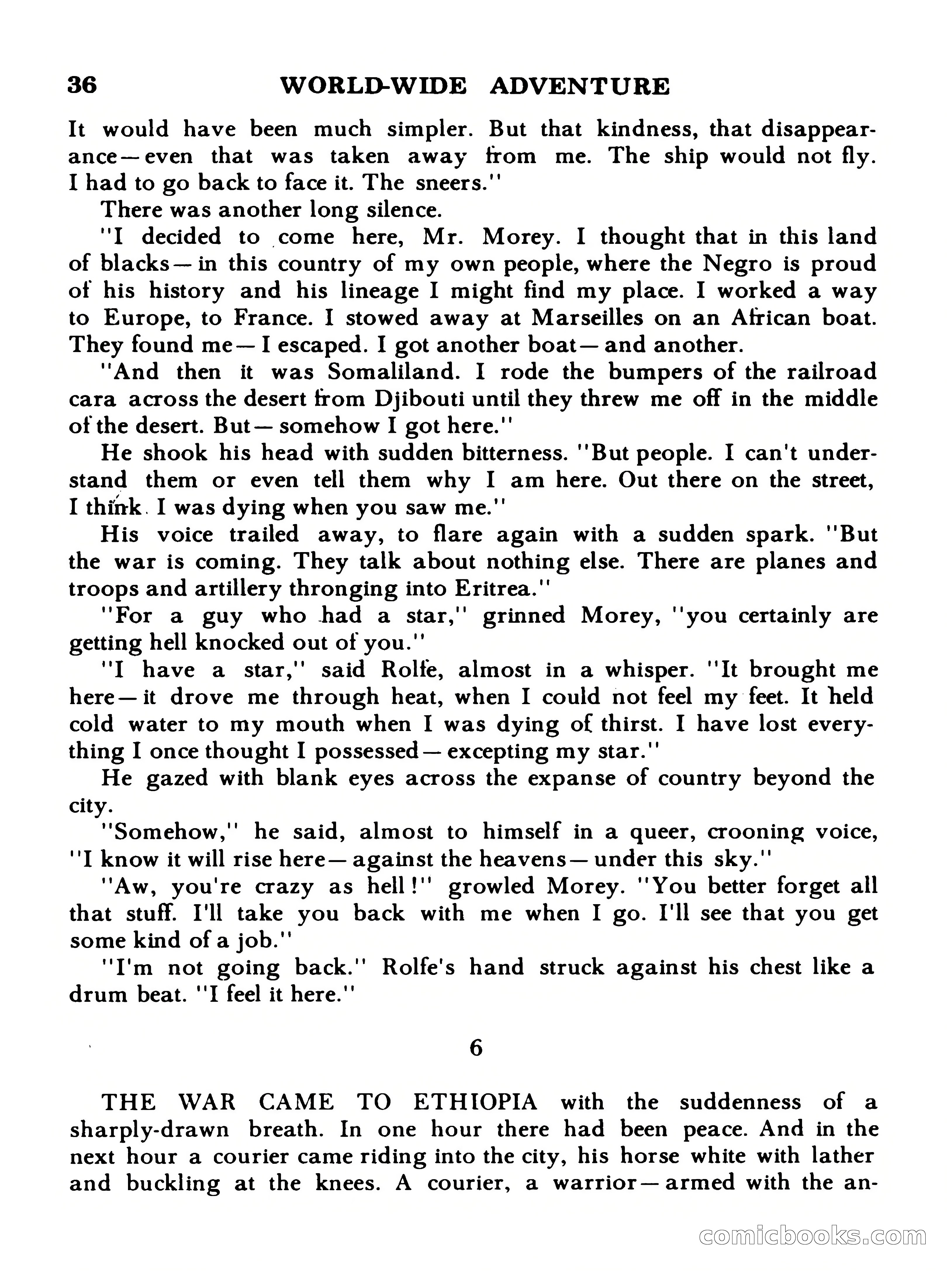 World Wide Adventure #4 — page 36 of 132