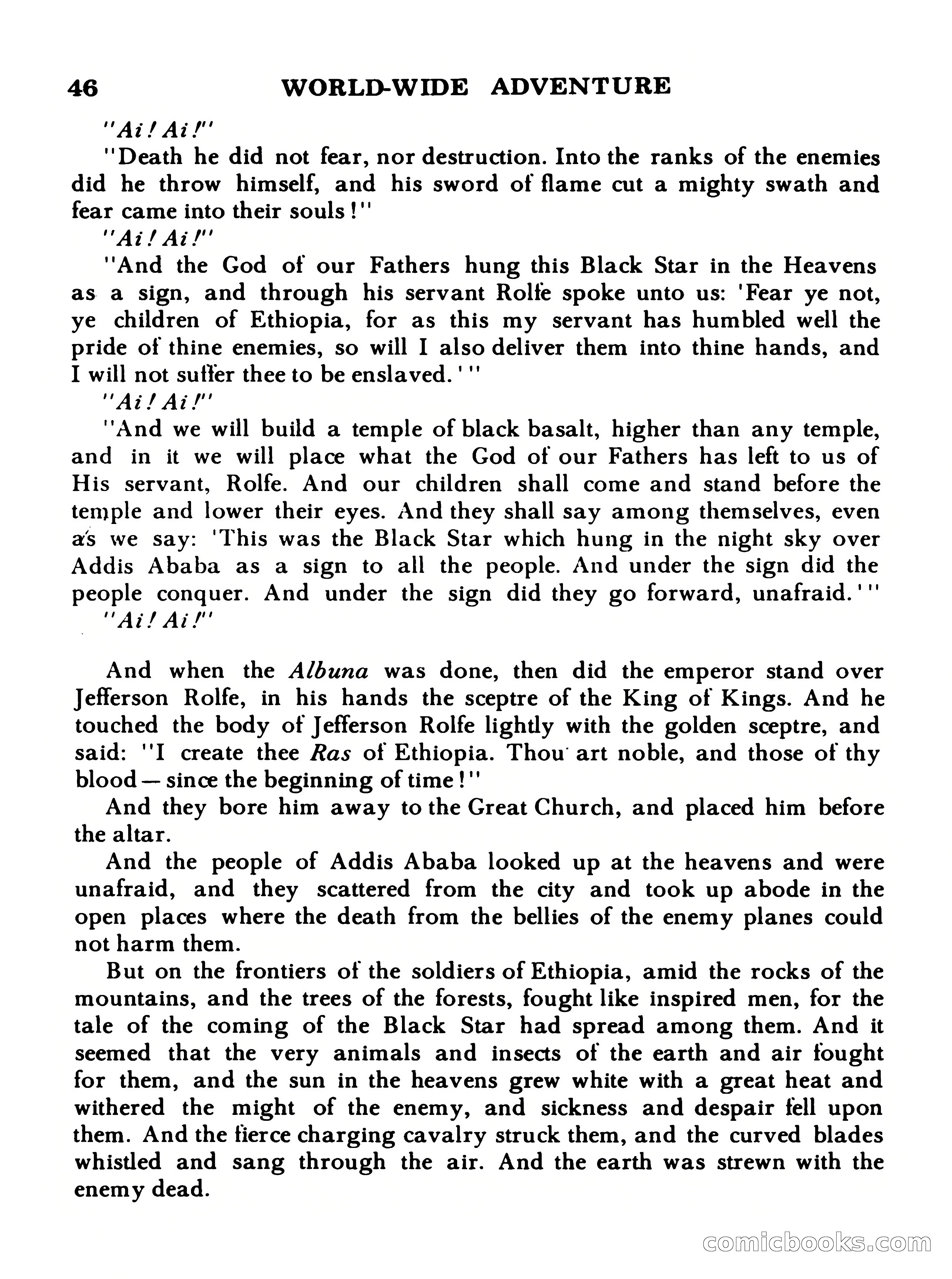 World Wide Adventure #4 — page 46 of 132