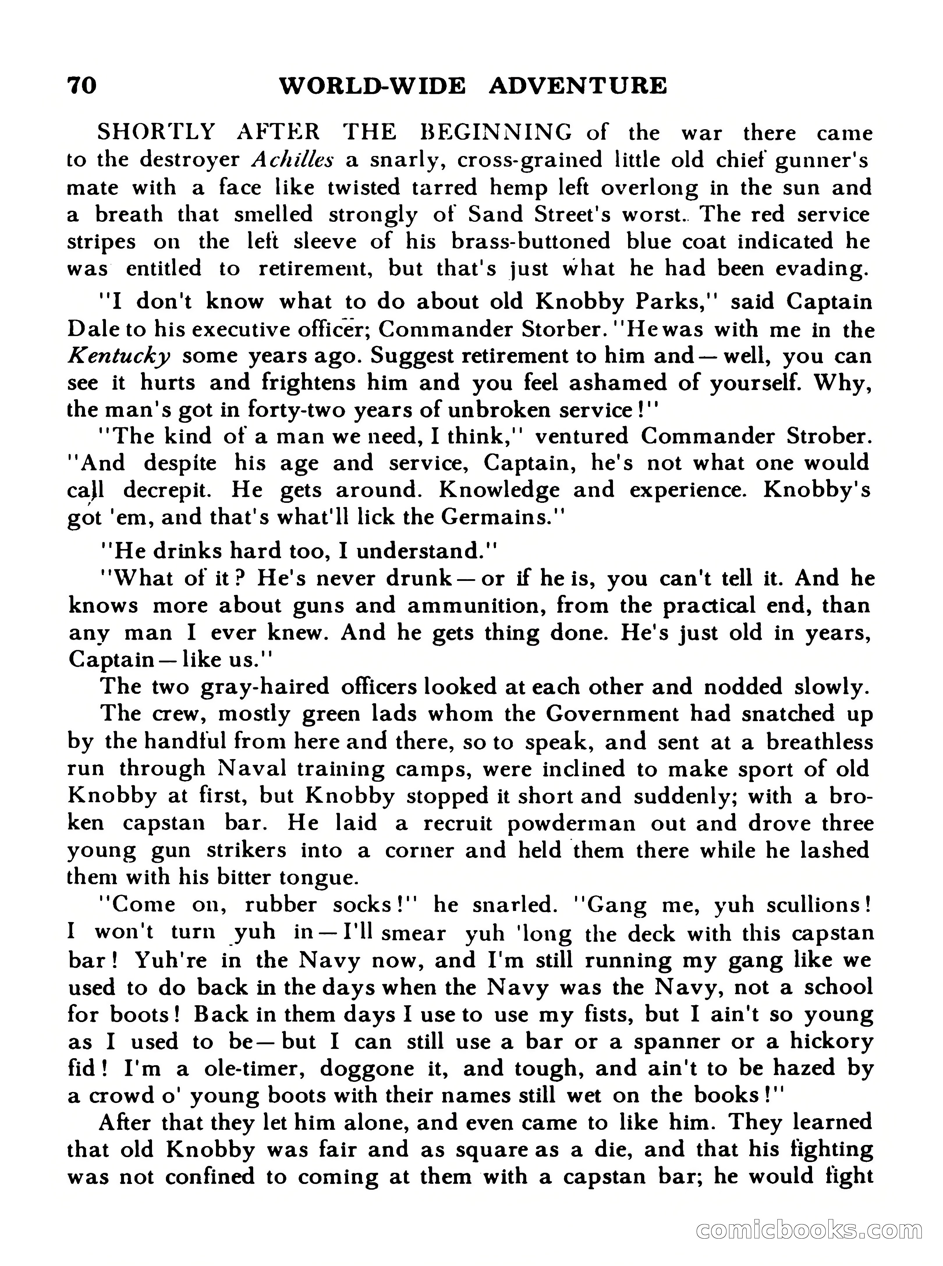 World Wide Adventure #4 — page 70 of 132
