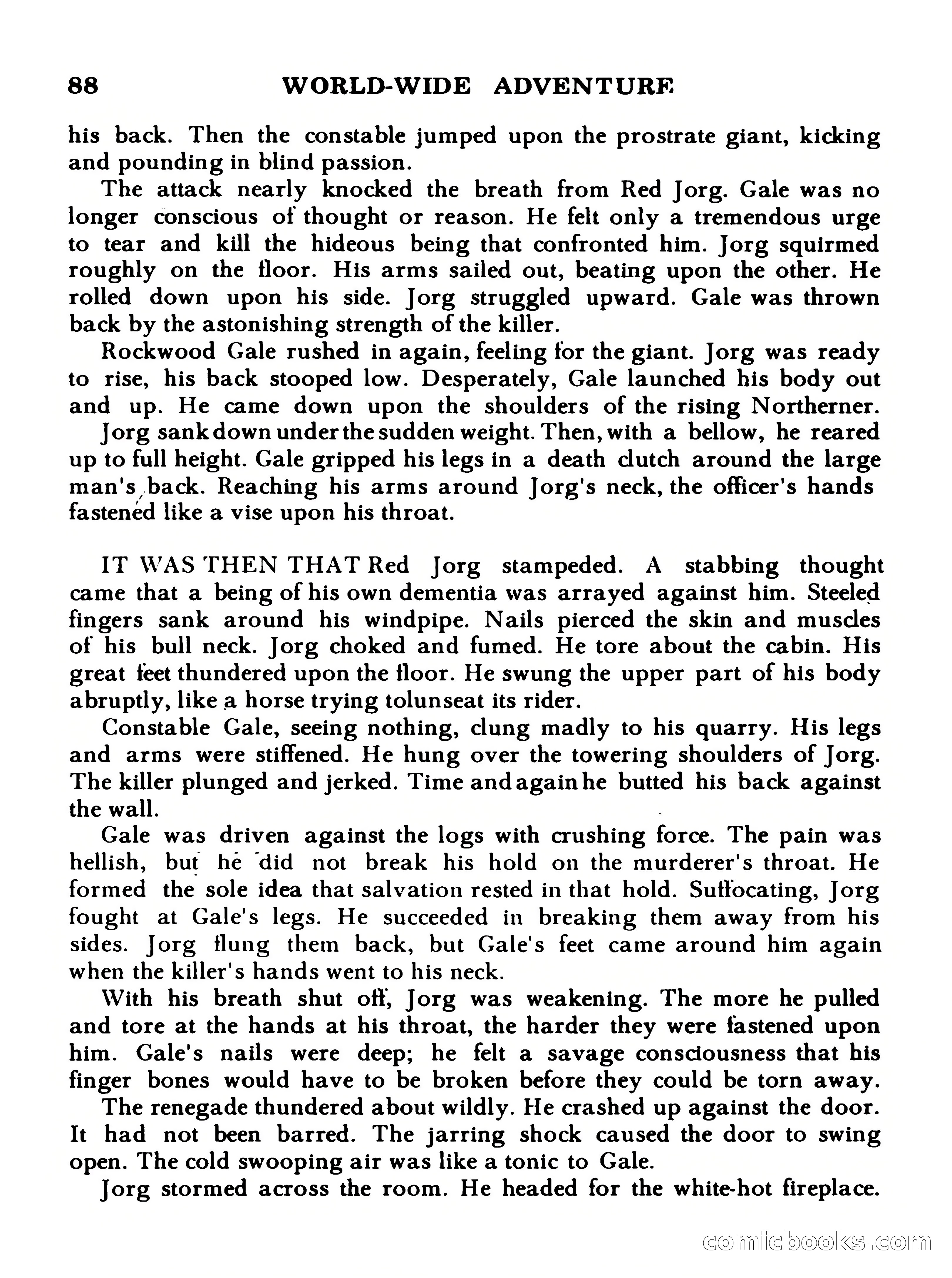 World Wide Adventure #4 — page 88 of 132