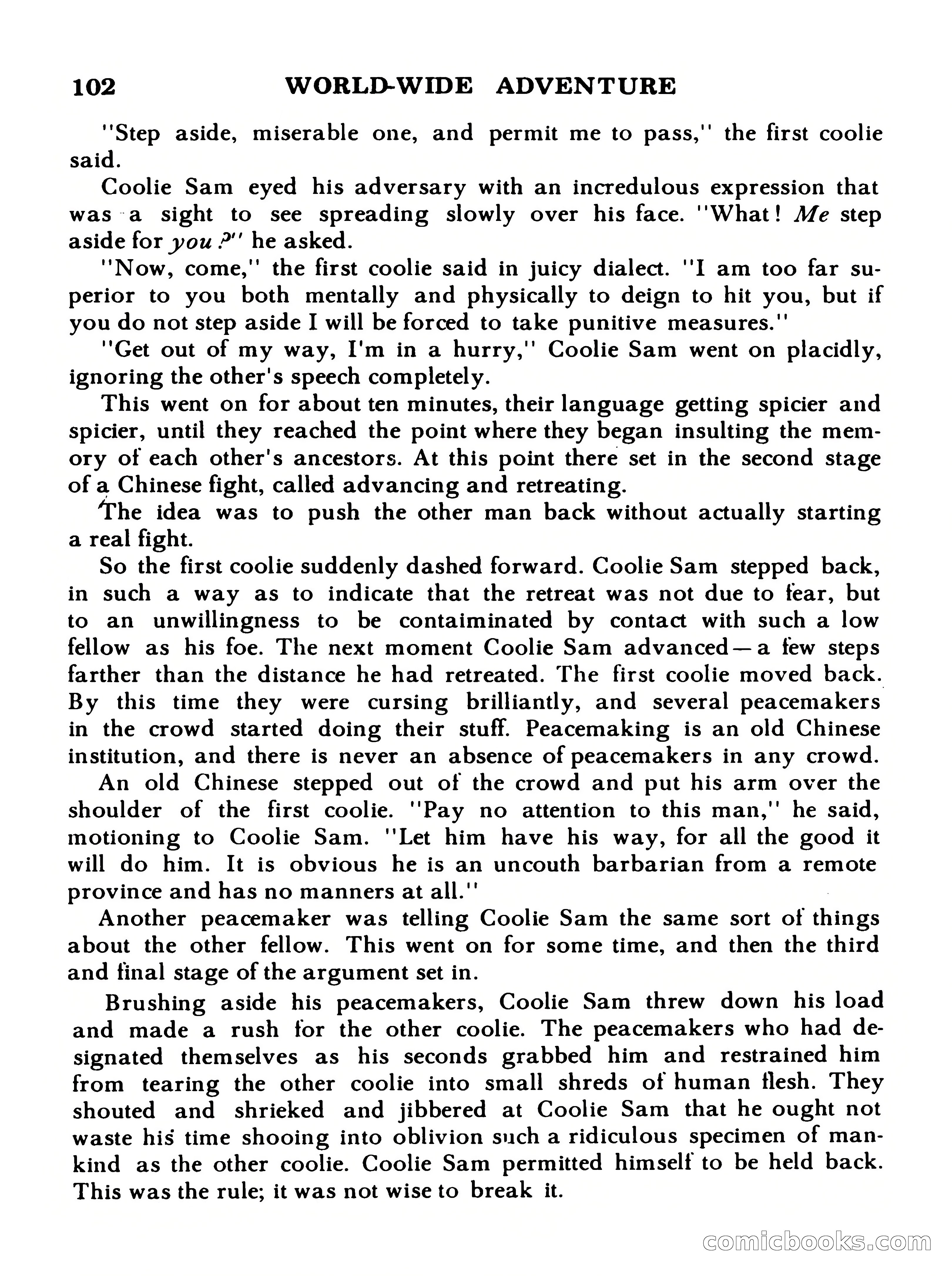 World Wide Adventure #4 — page 102 of 132