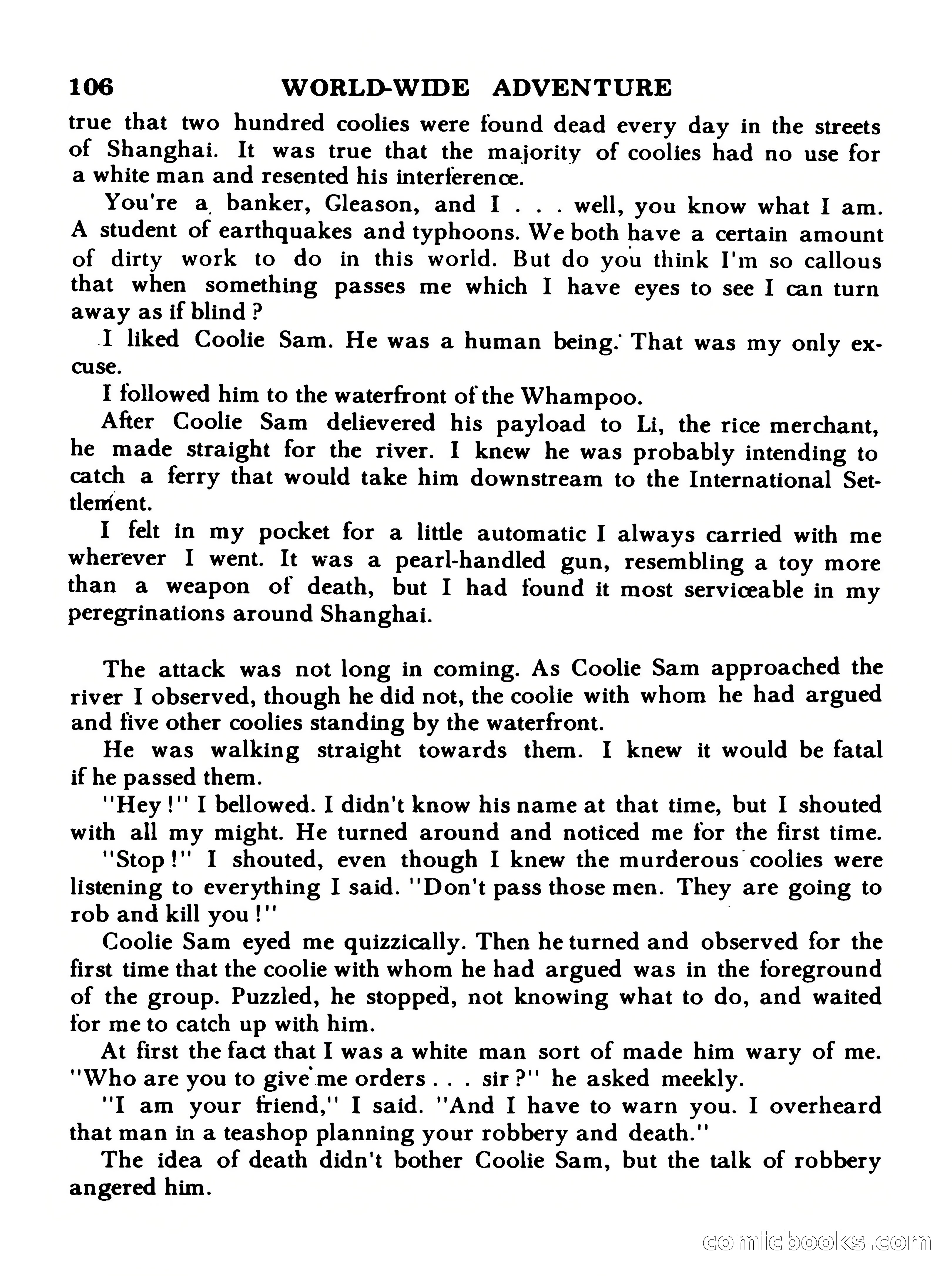 World Wide Adventure #4 — page 106 of 132