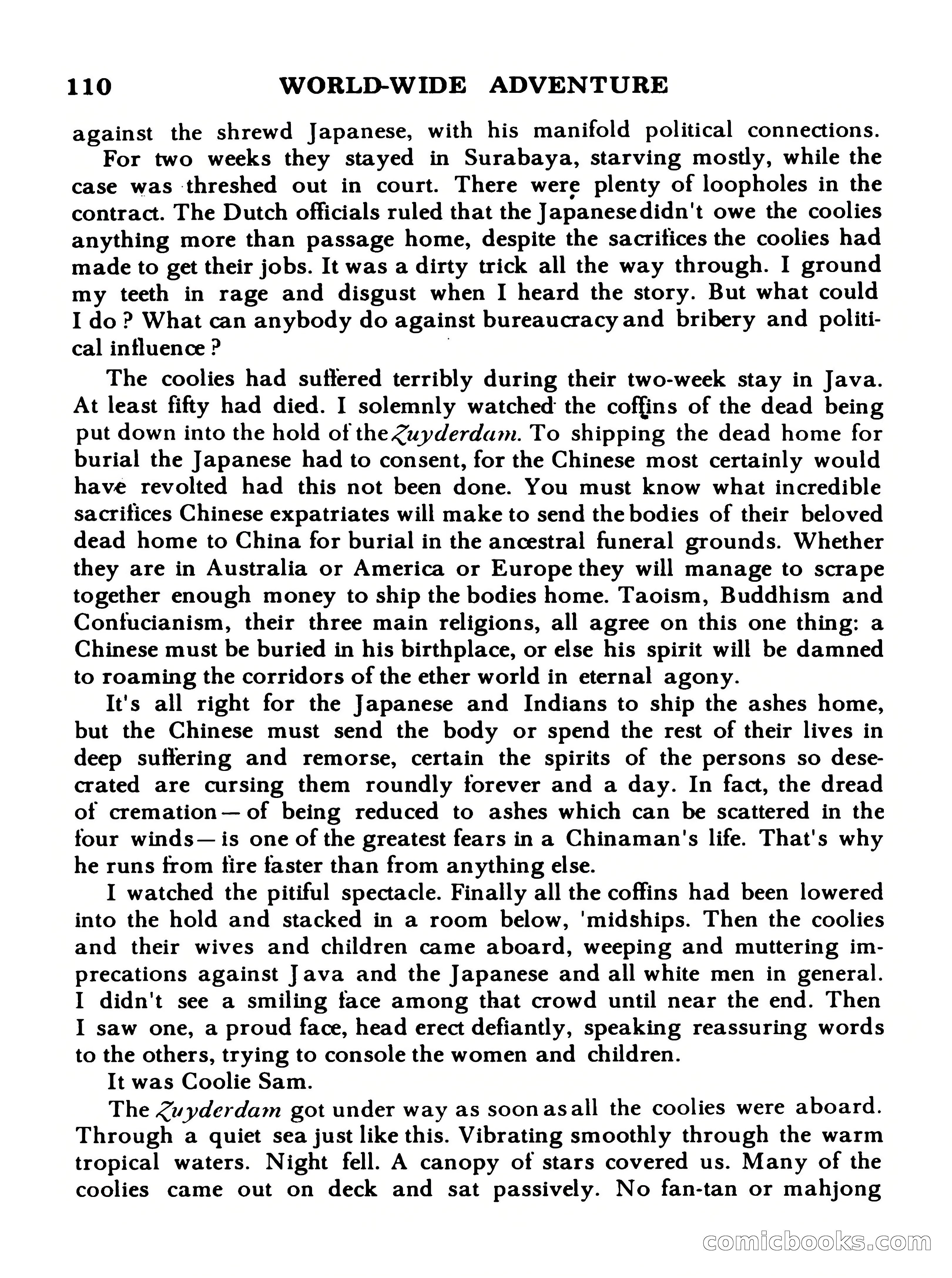 World Wide Adventure #4 — page 110 of 132