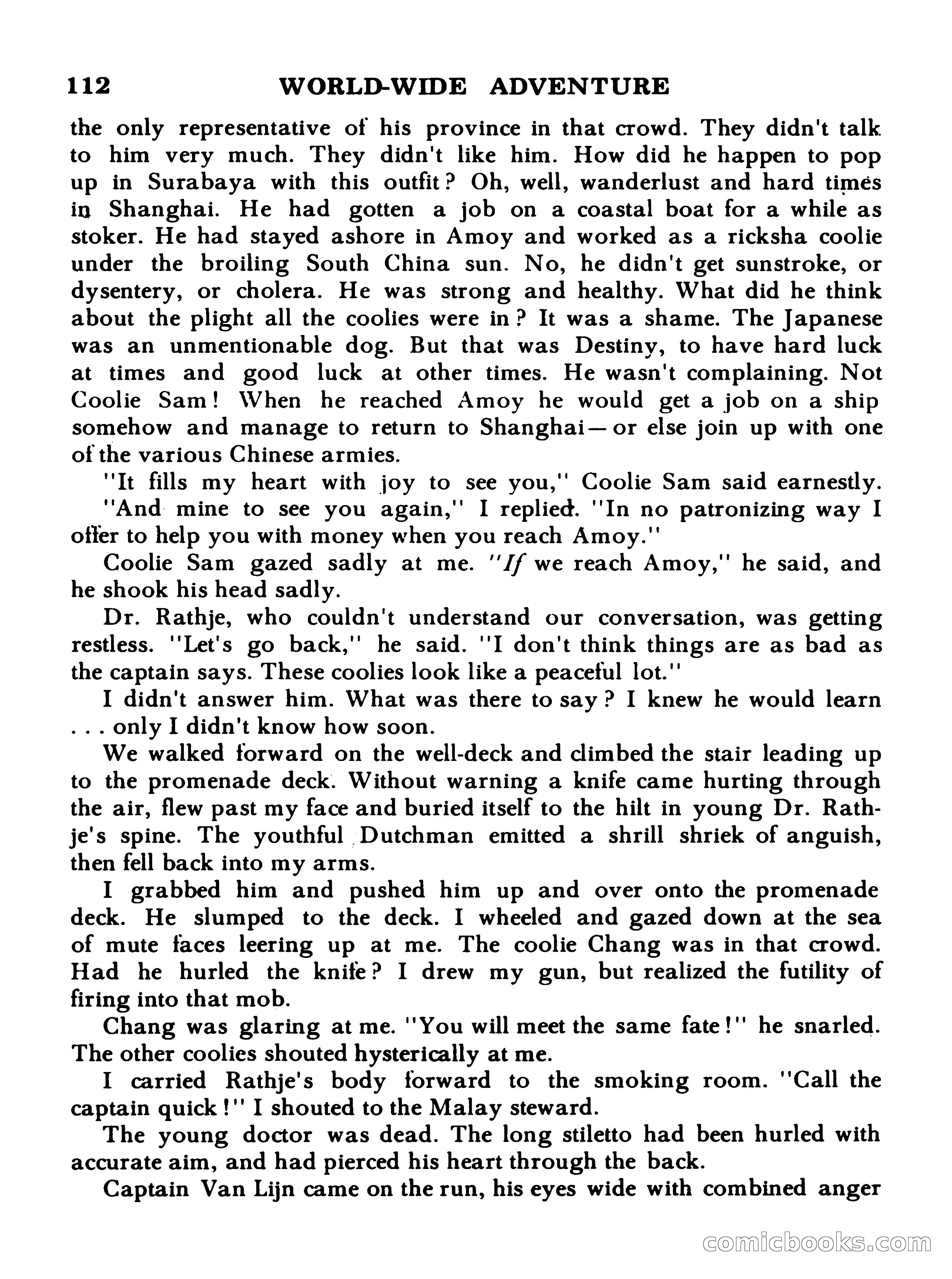 World Wide Adventure #4 — page 112 of 132
