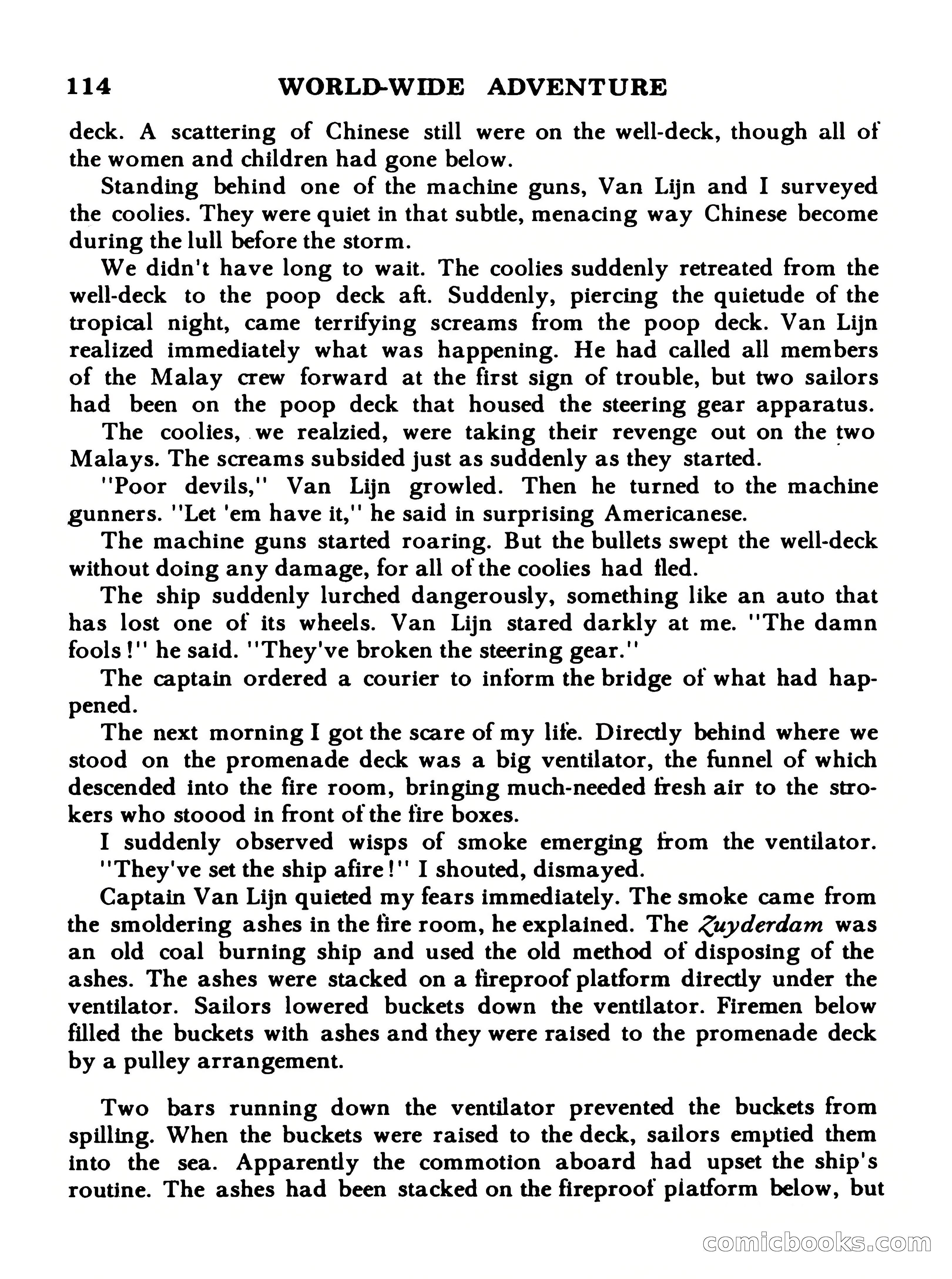 World Wide Adventure #4 — page 114 of 132