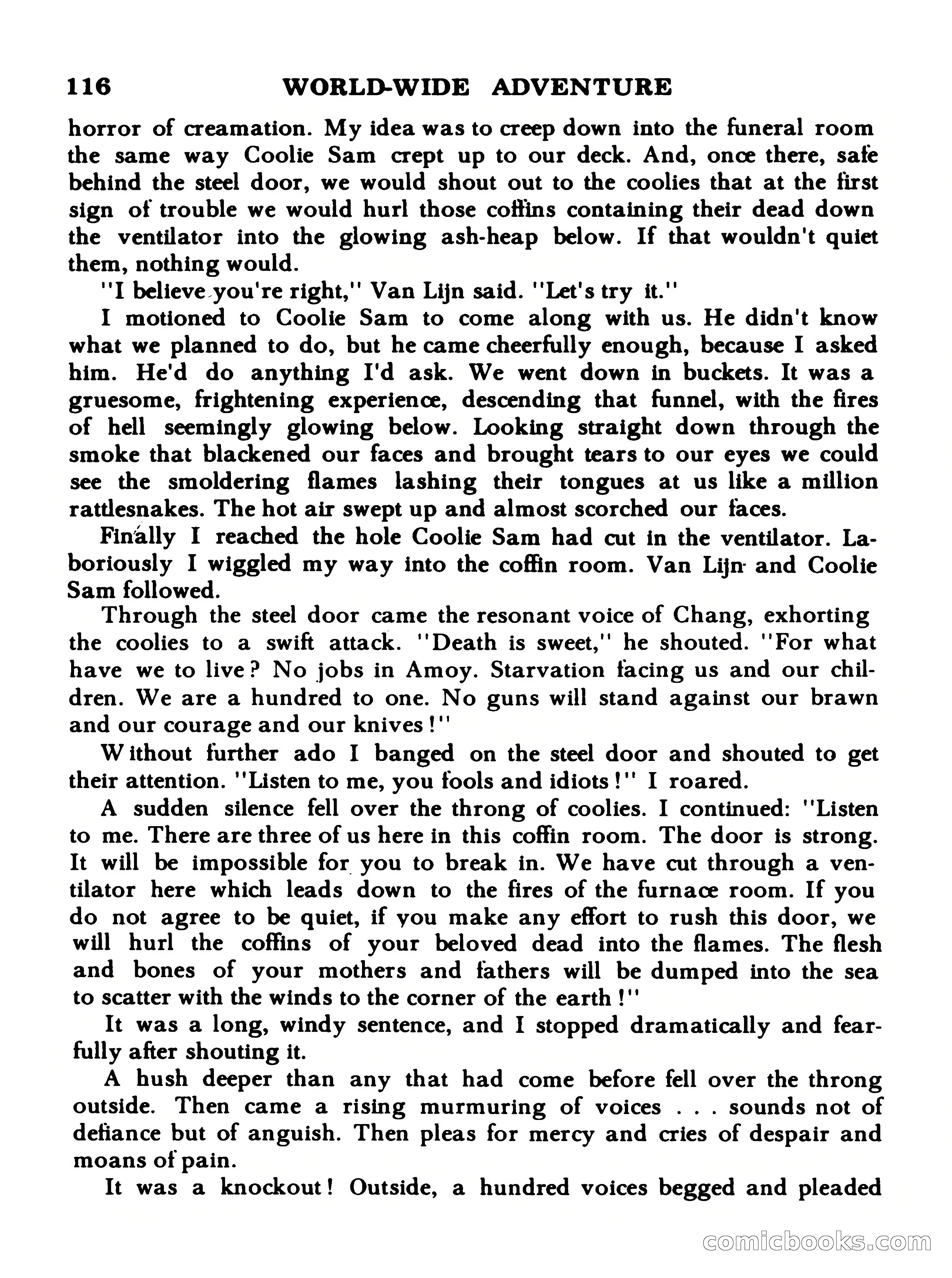 World Wide Adventure #4 — page 116 of 132