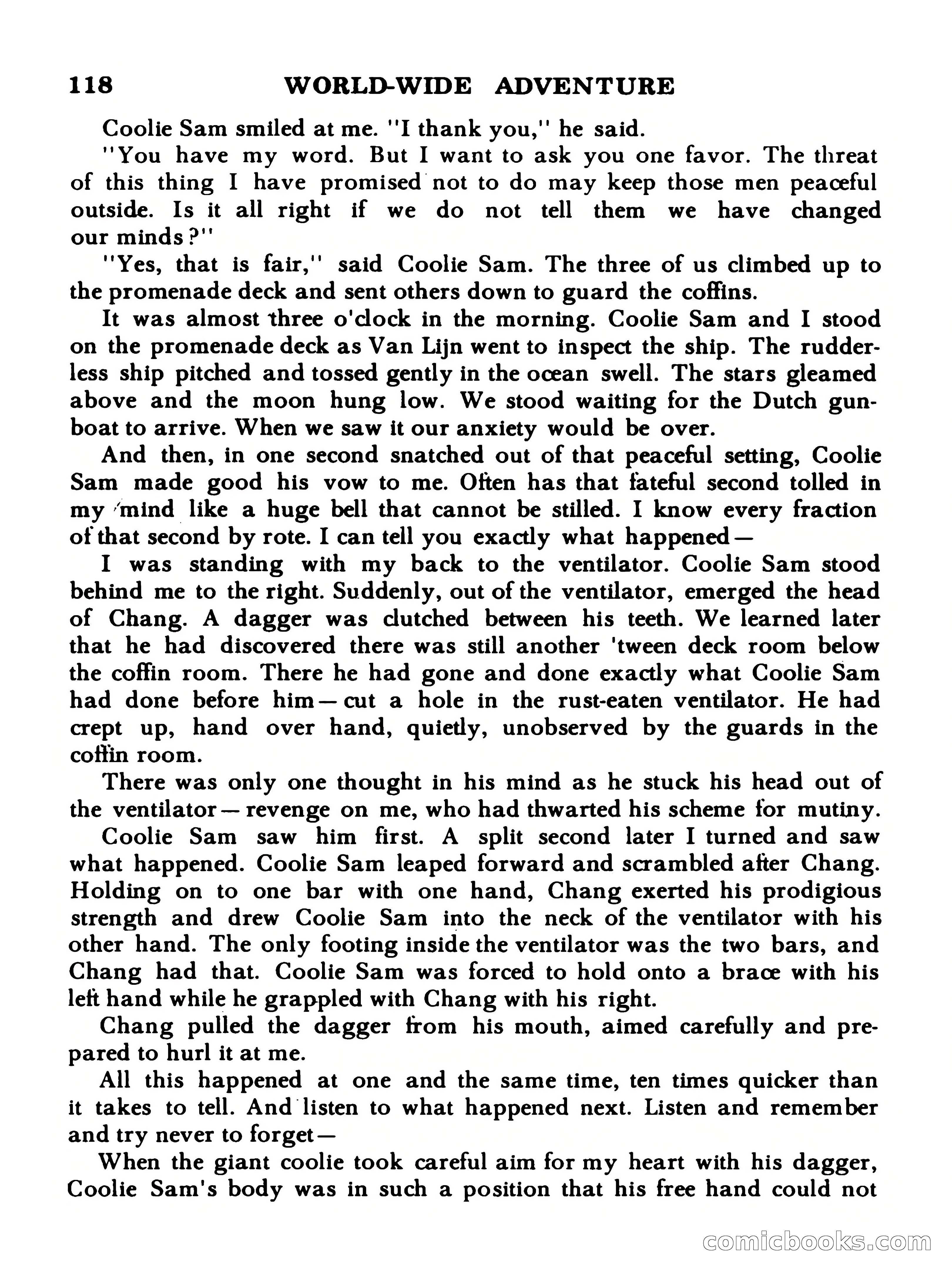 World Wide Adventure #4 — page 118 of 132