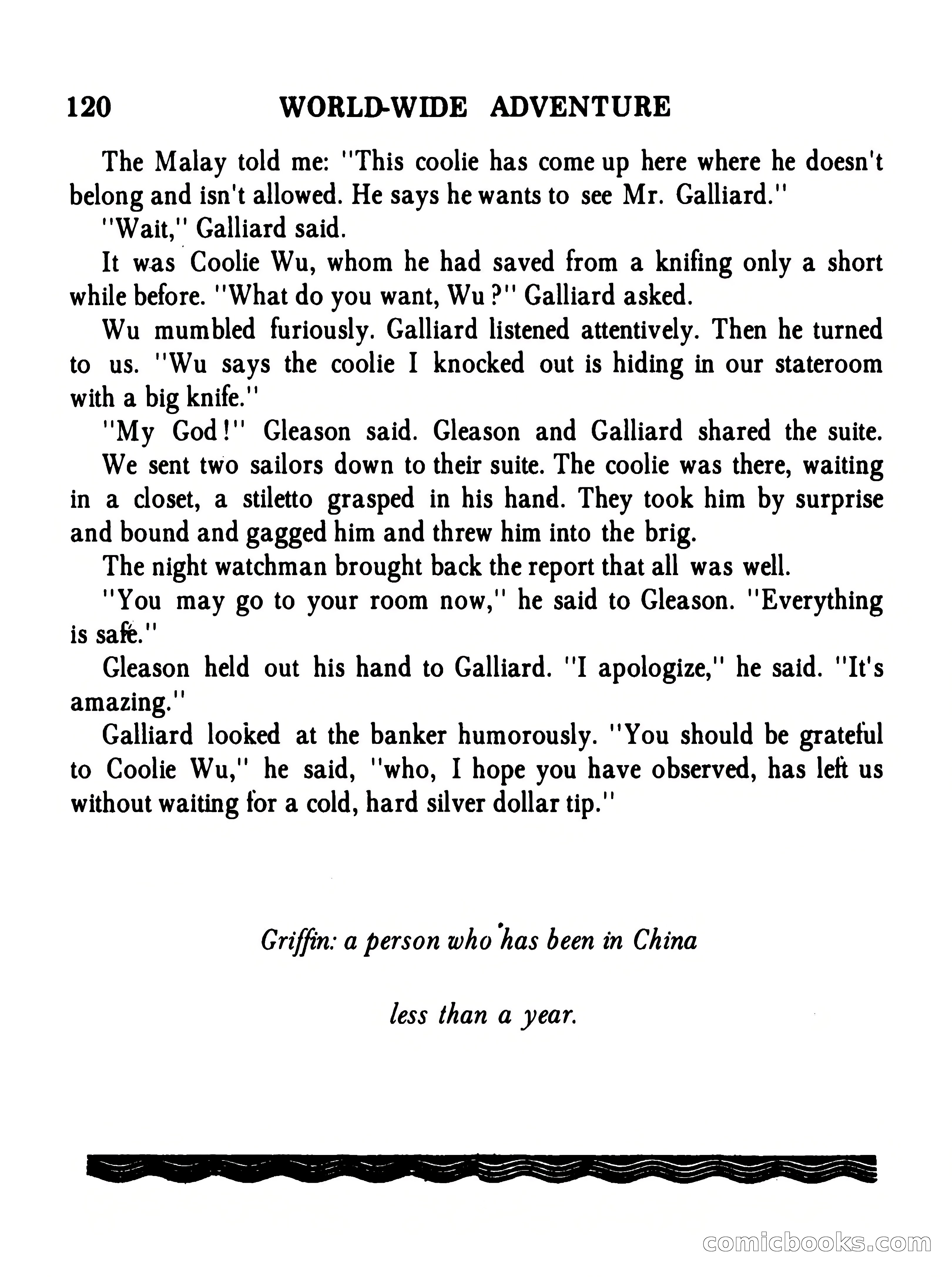 World Wide Adventure #4 — page 120 of 132