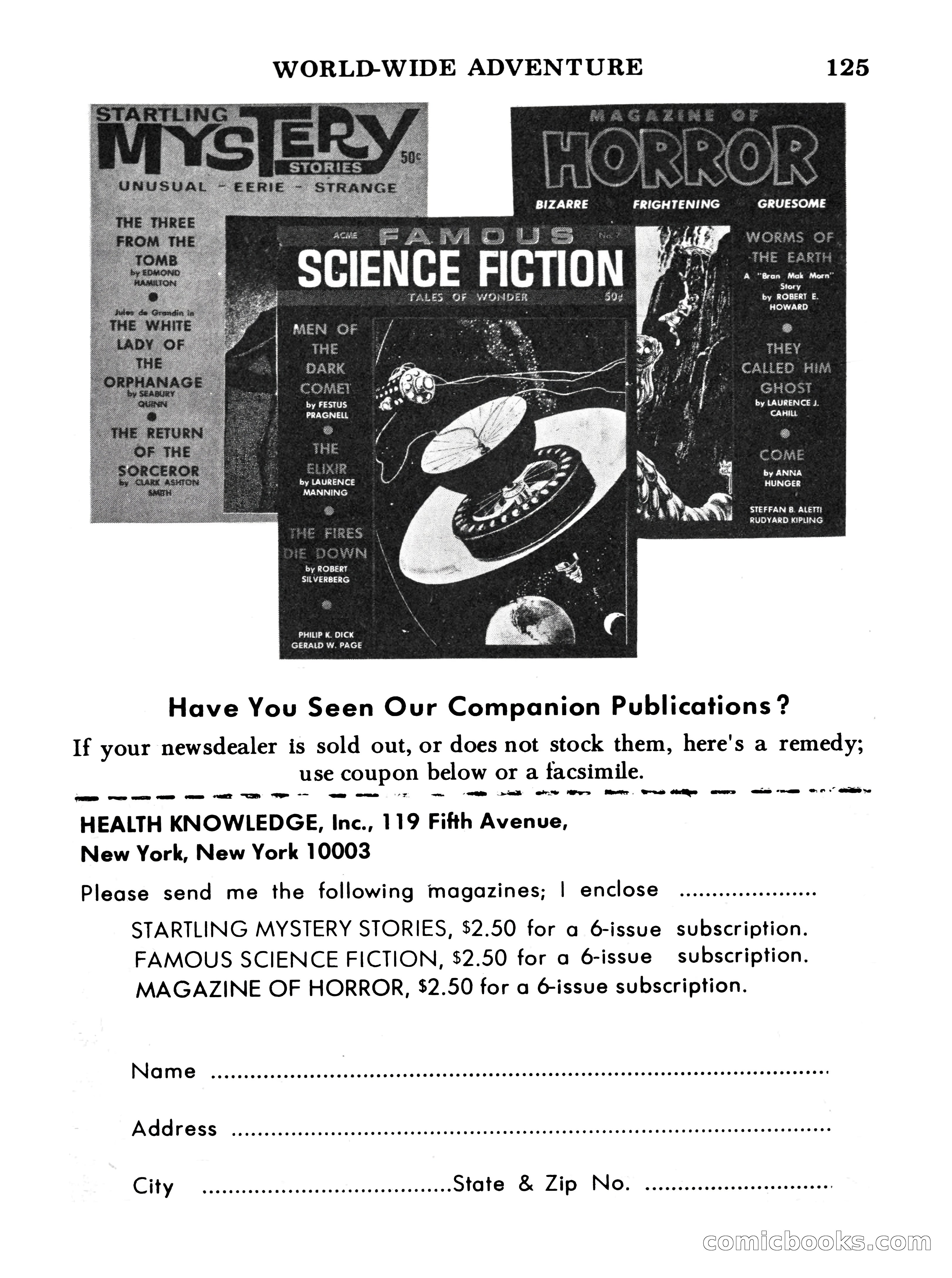 World Wide Adventure #4 — page 125 of 132