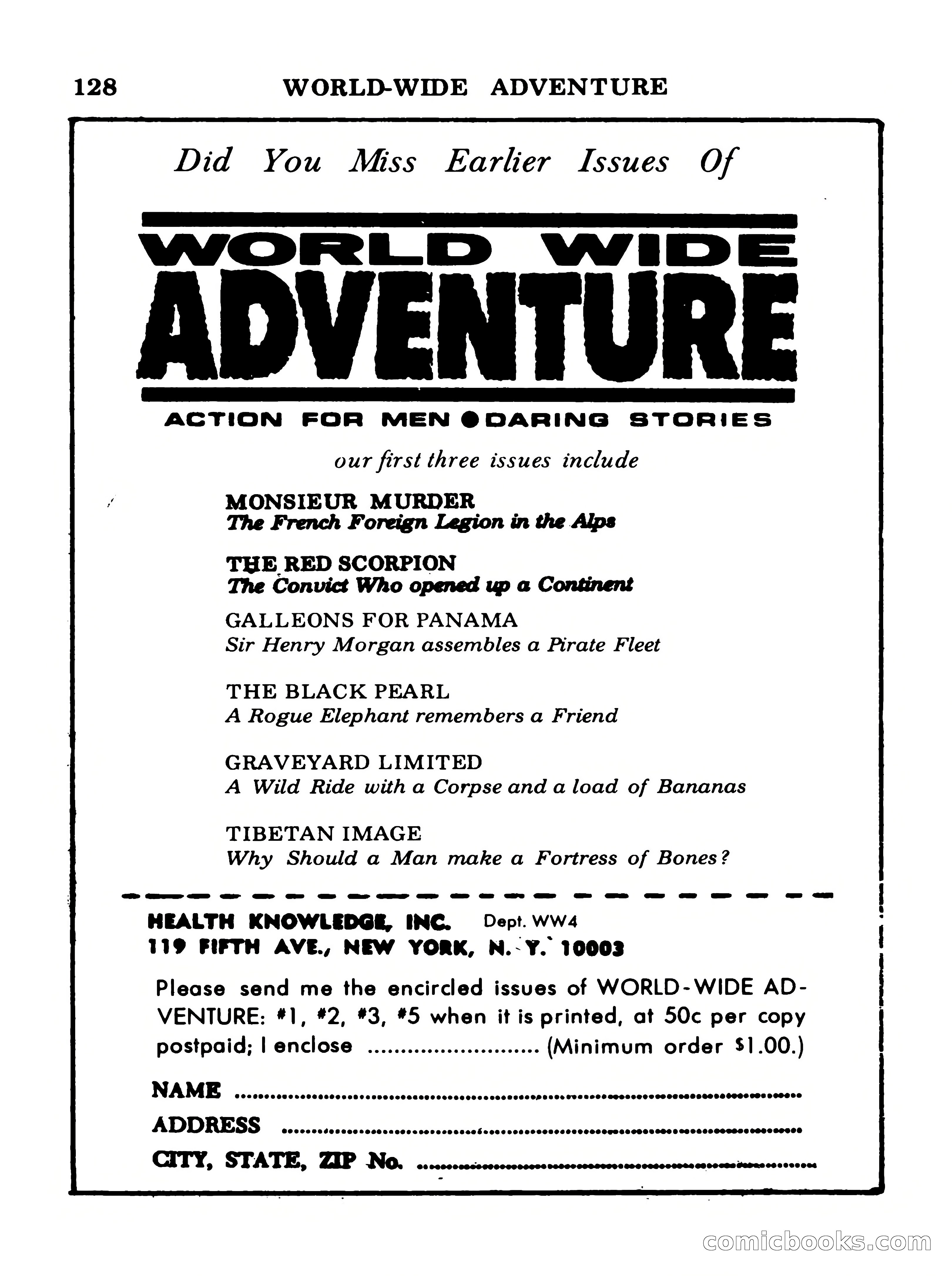 World Wide Adventure #4 — page 128 of 132