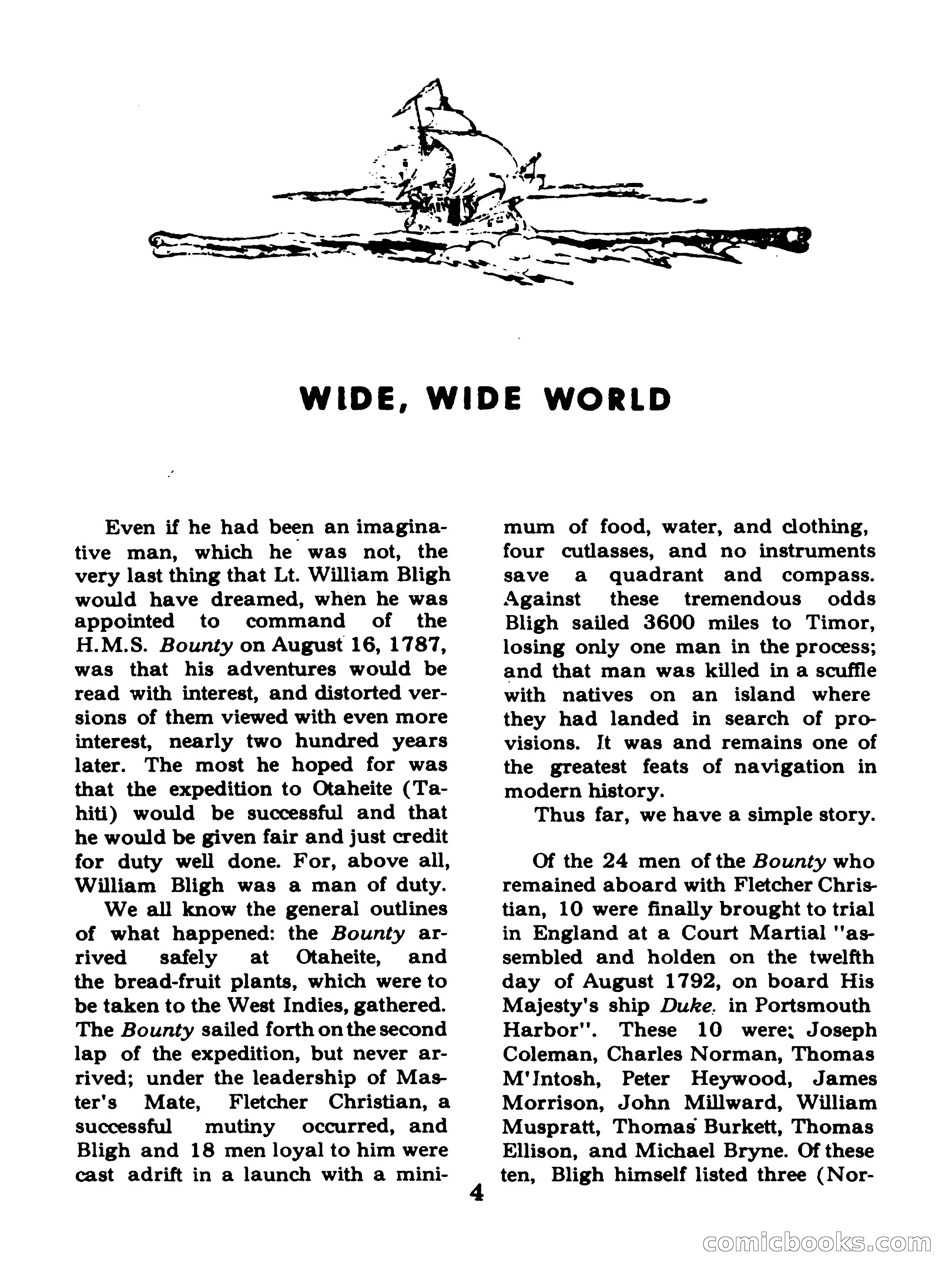 World Wide Adventure No. 5 — page 4 of 132