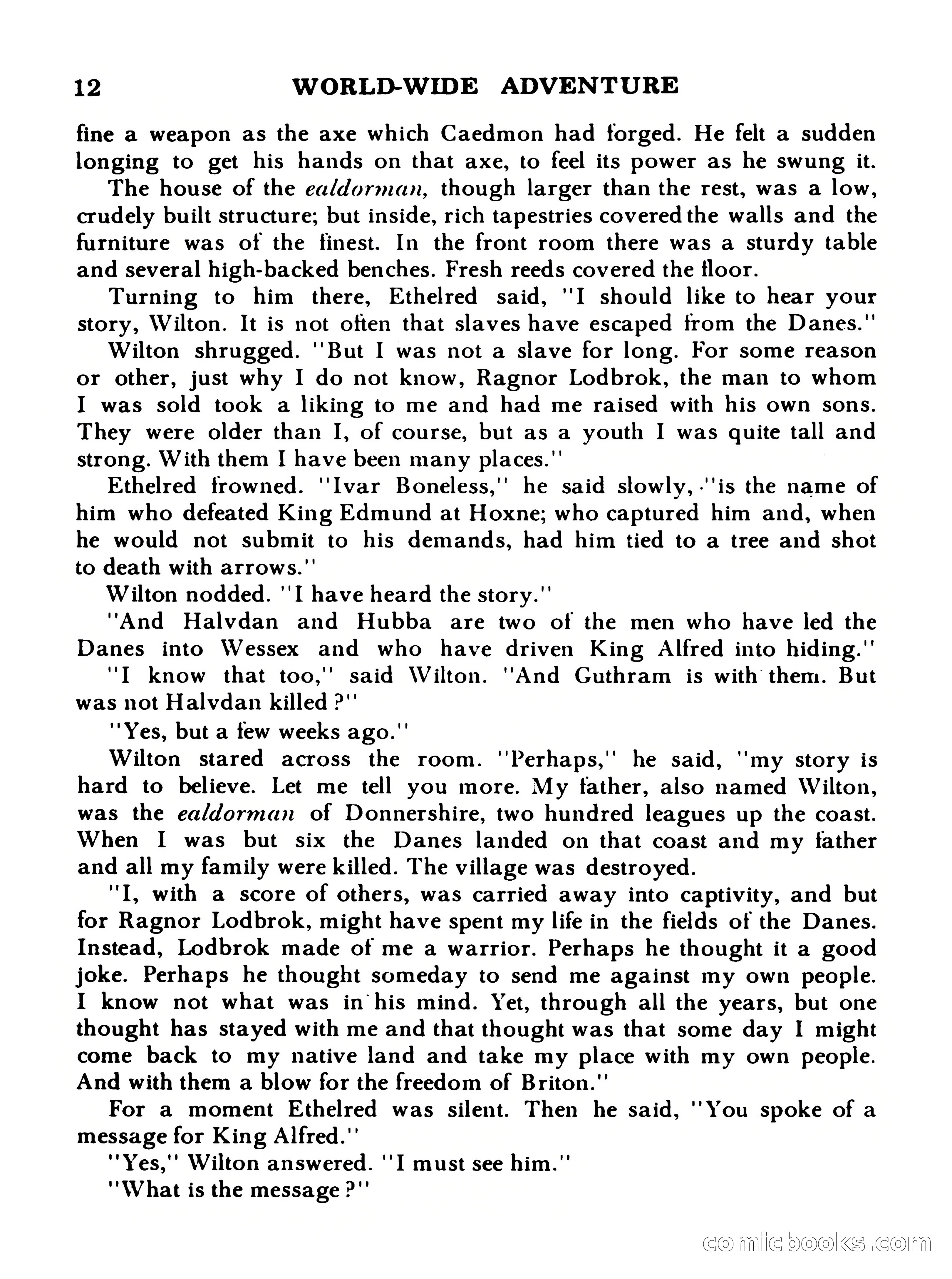 World Wide Adventure No. 5 — page 12 of 132