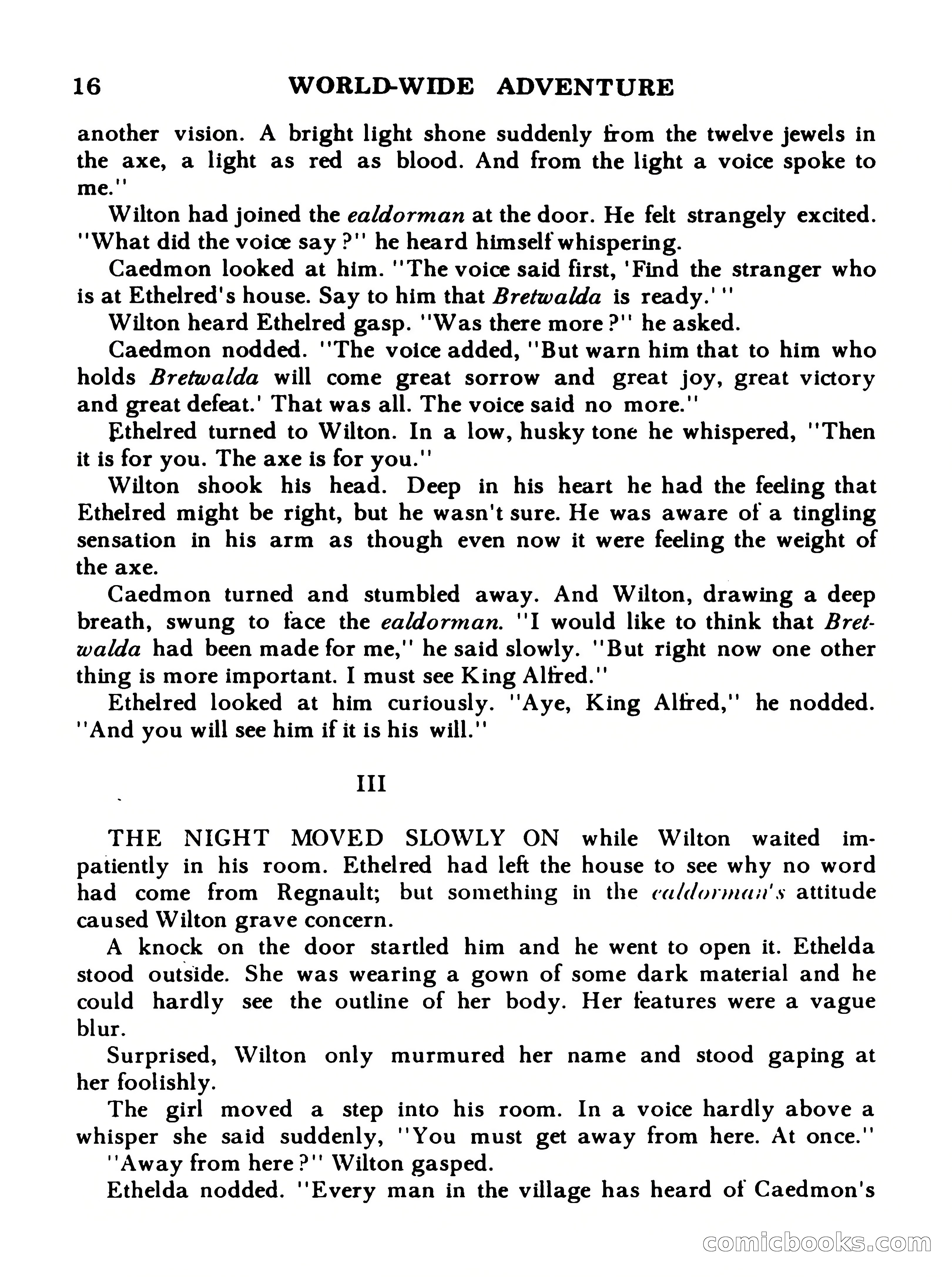 World Wide Adventure No. 5 — page 16 of 132