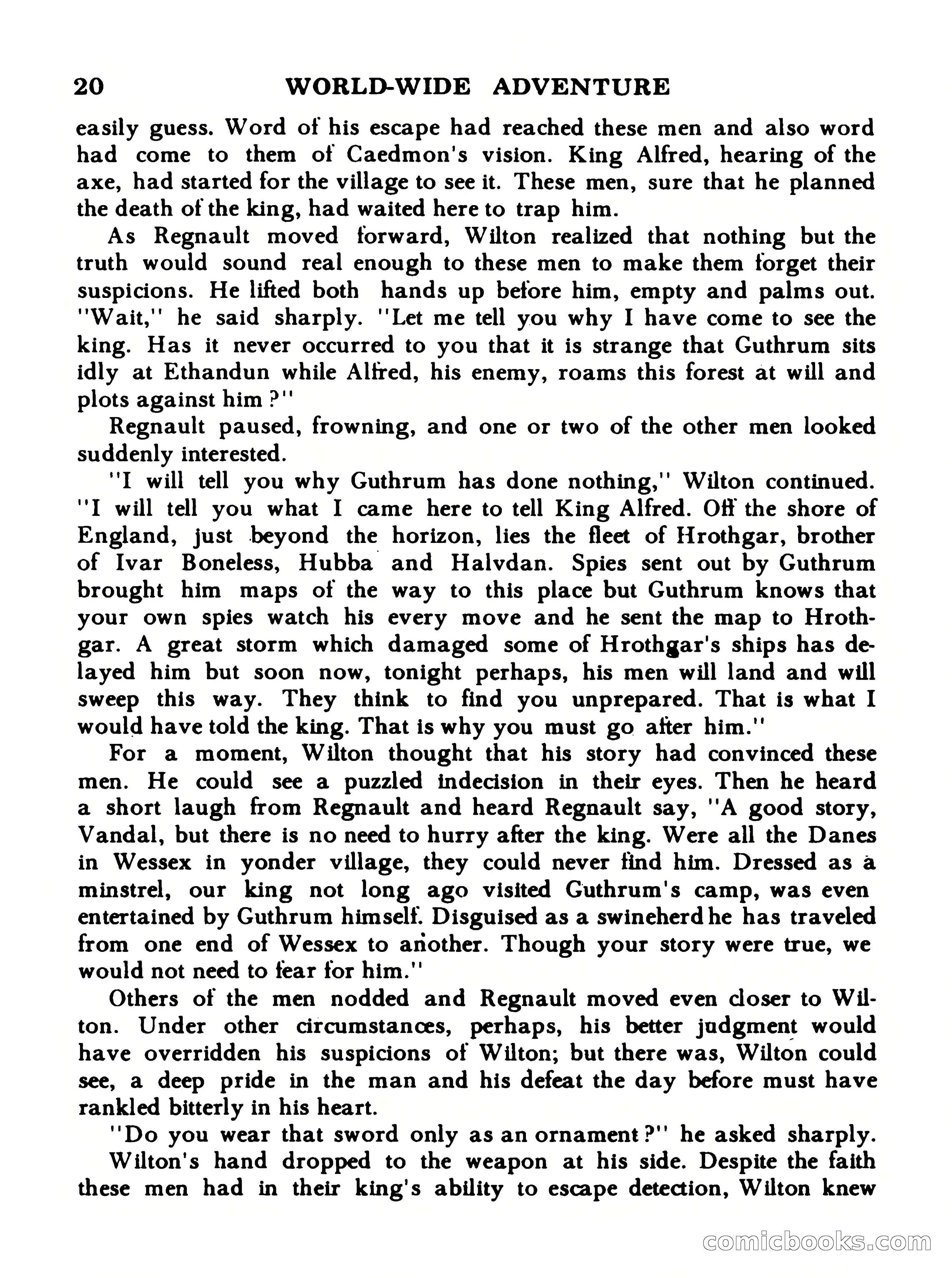 World Wide Adventure No. 5 — page 20 of 132