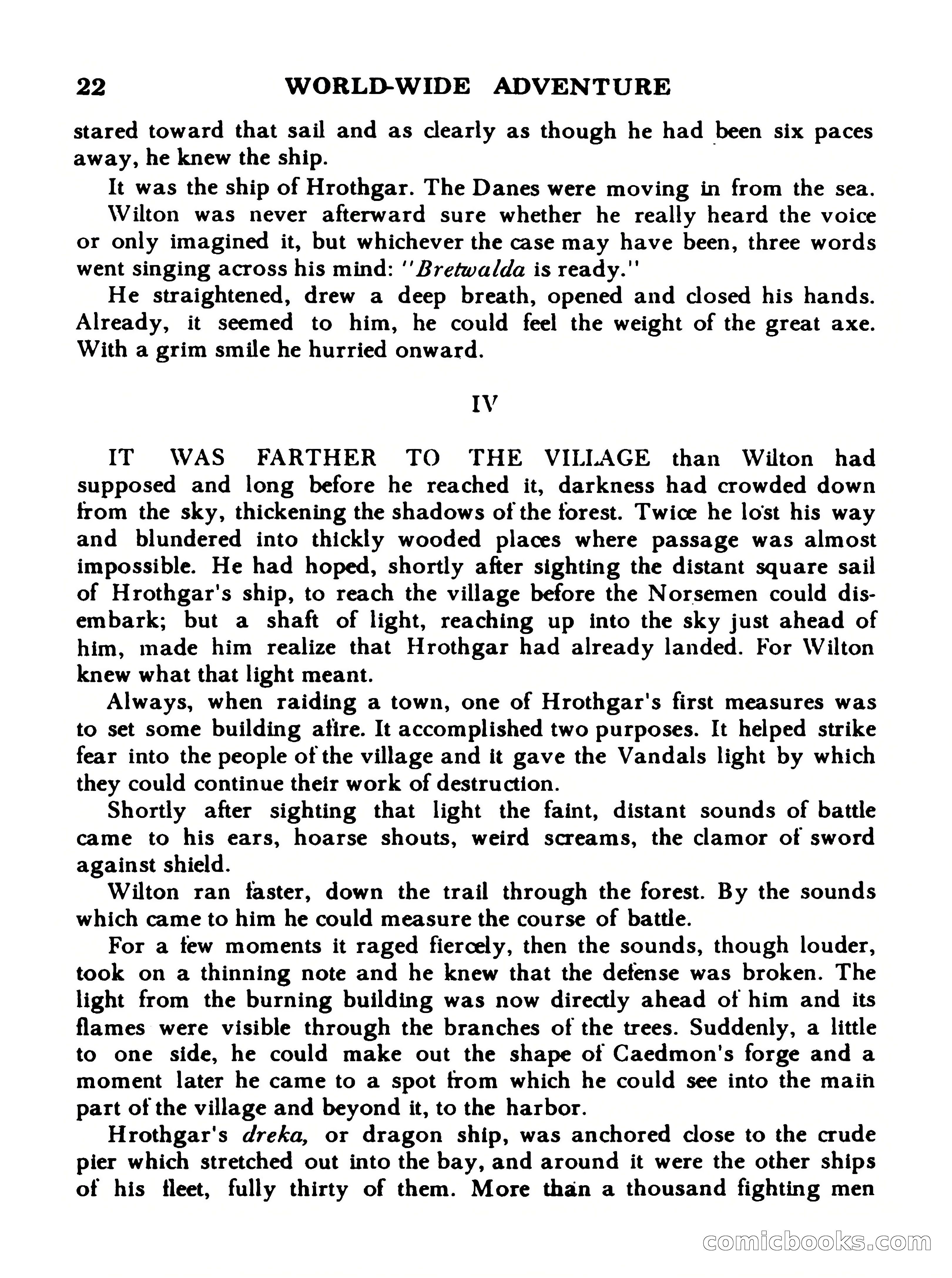 World Wide Adventure No. 5 — page 22 of 132