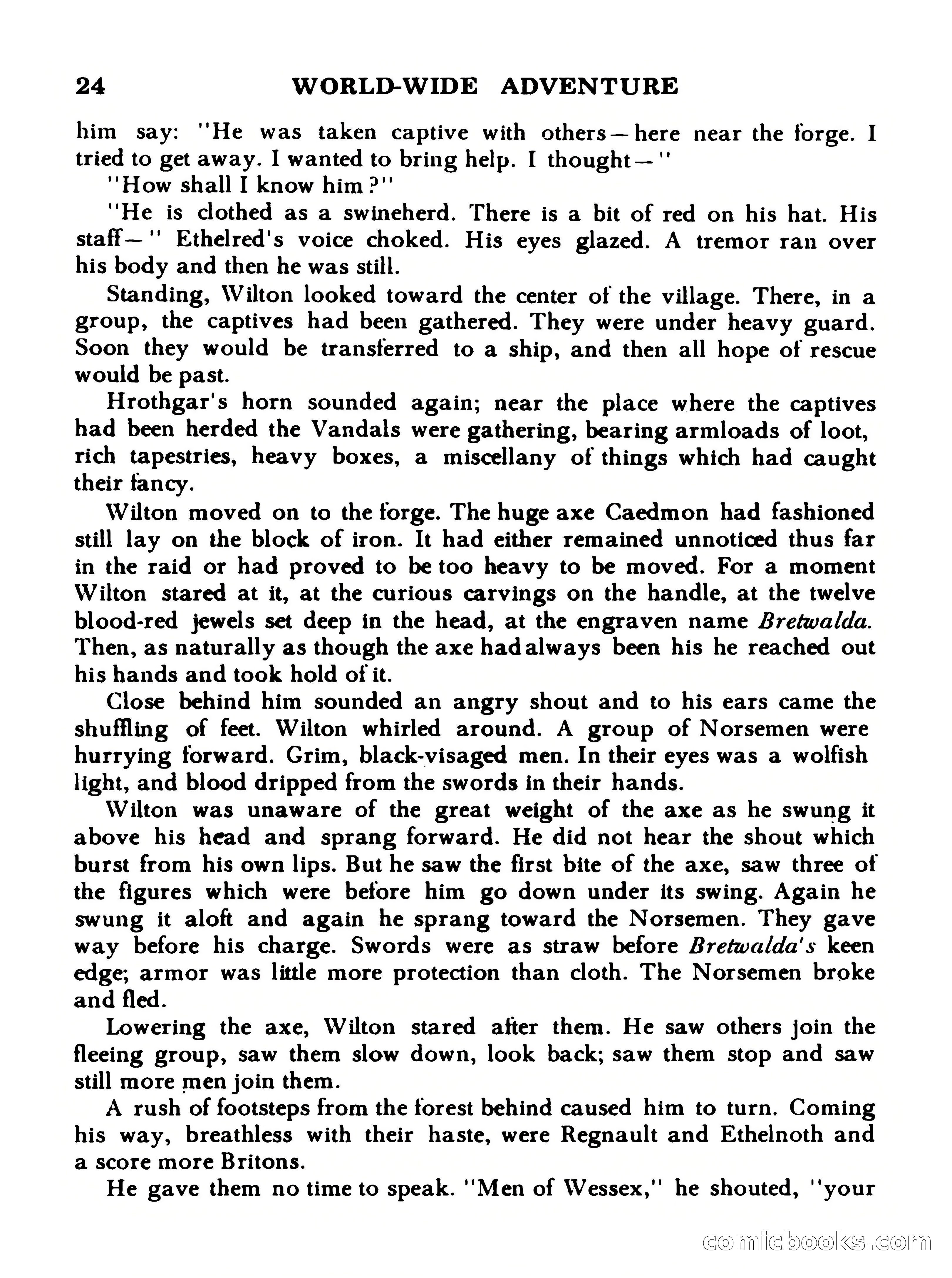 World Wide Adventure No. 5 — page 24 of 132