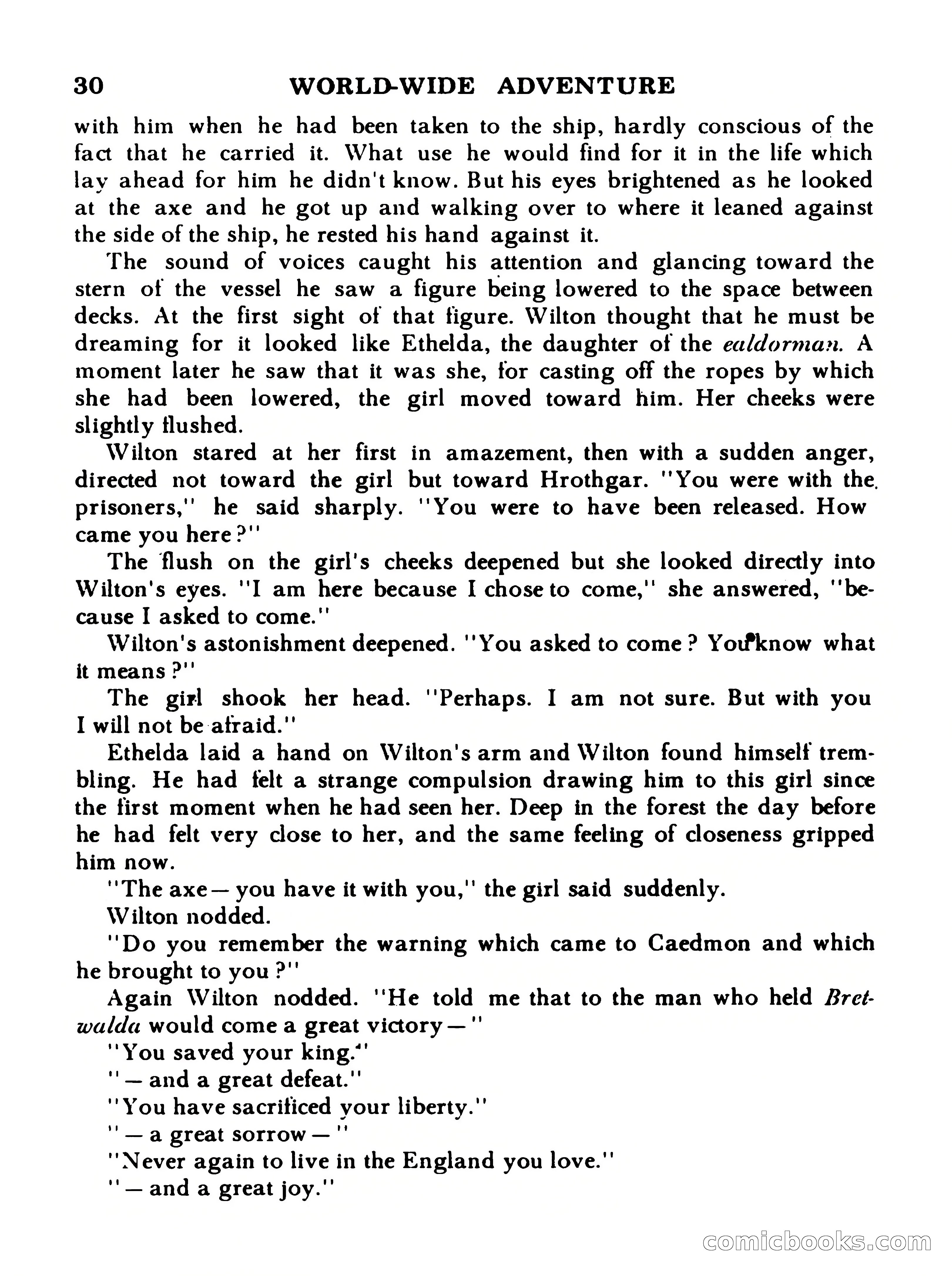 World Wide Adventure No. 5 — page 30 of 132