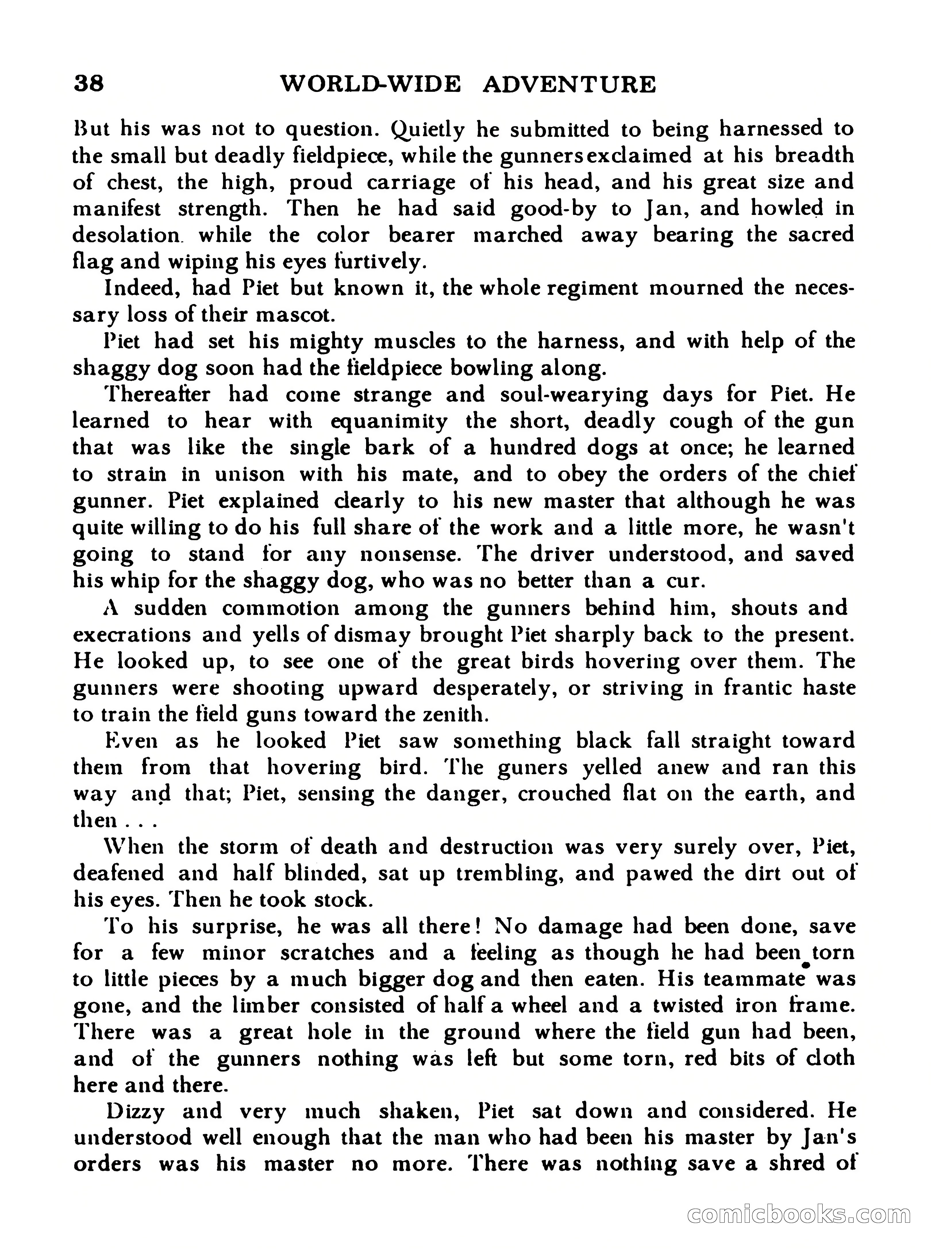 World Wide Adventure No. 5 — page 38 of 132