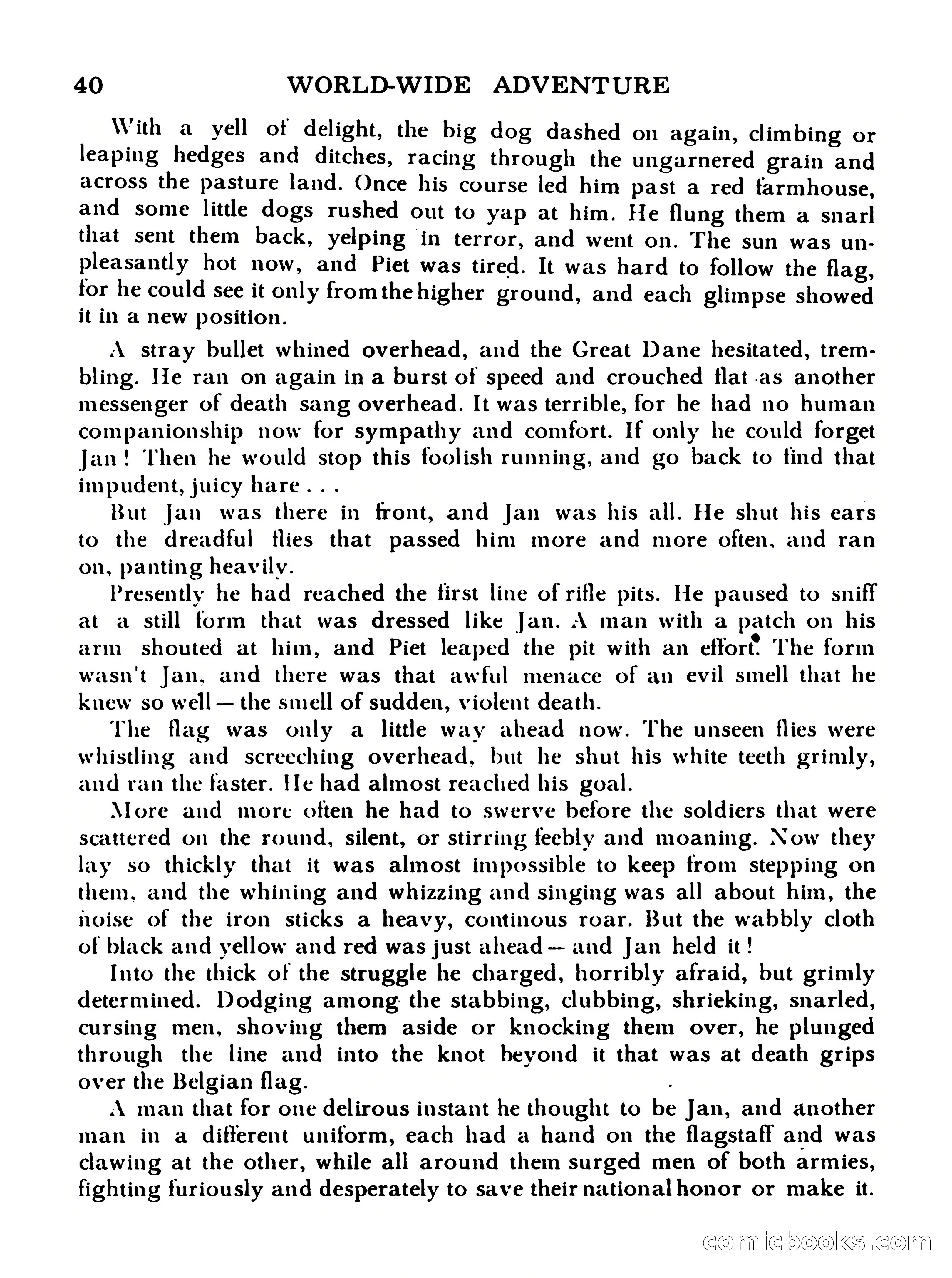 World Wide Adventure No. 5 — page 40 of 132