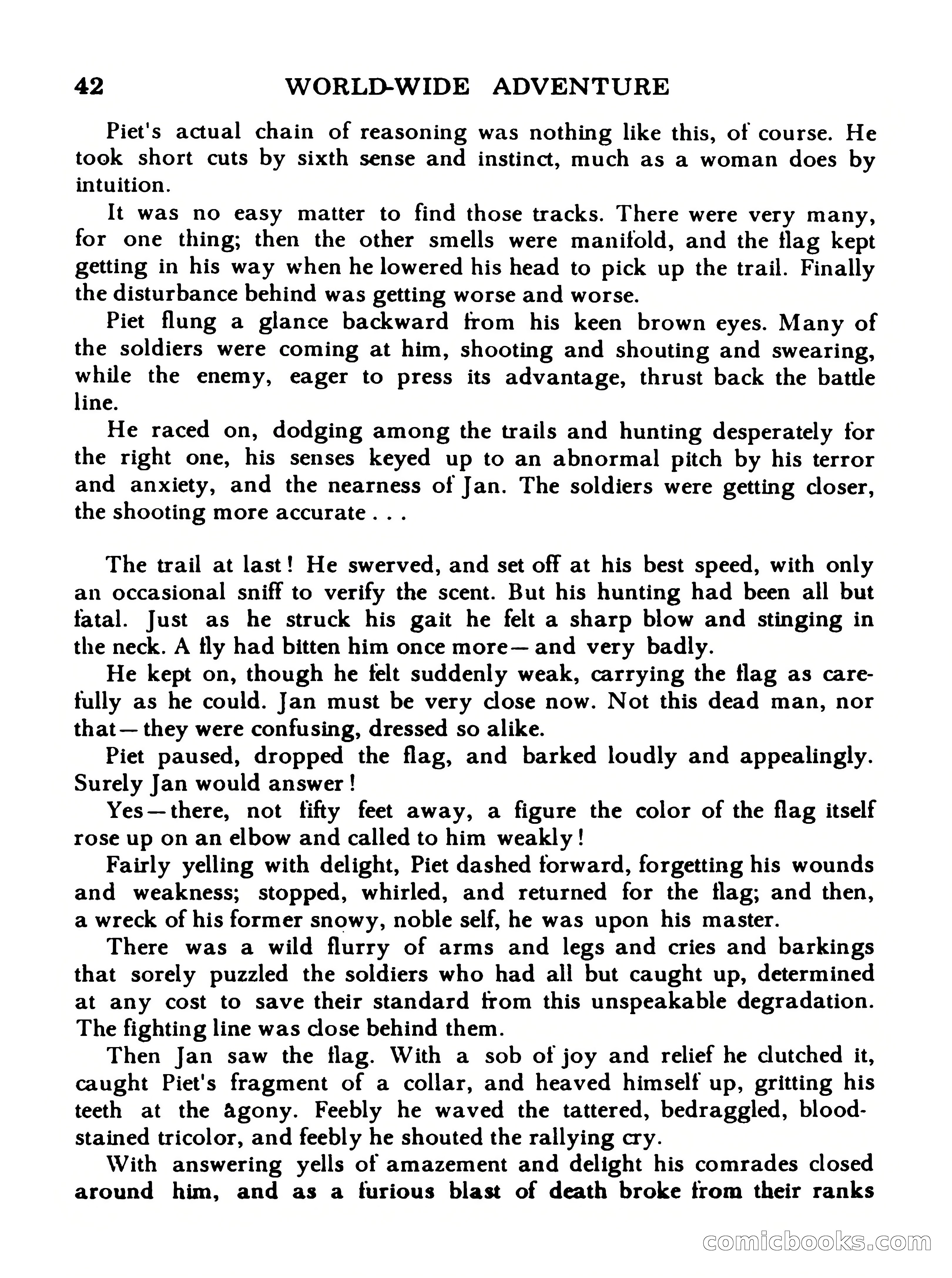 World Wide Adventure No. 5 — page 42 of 132