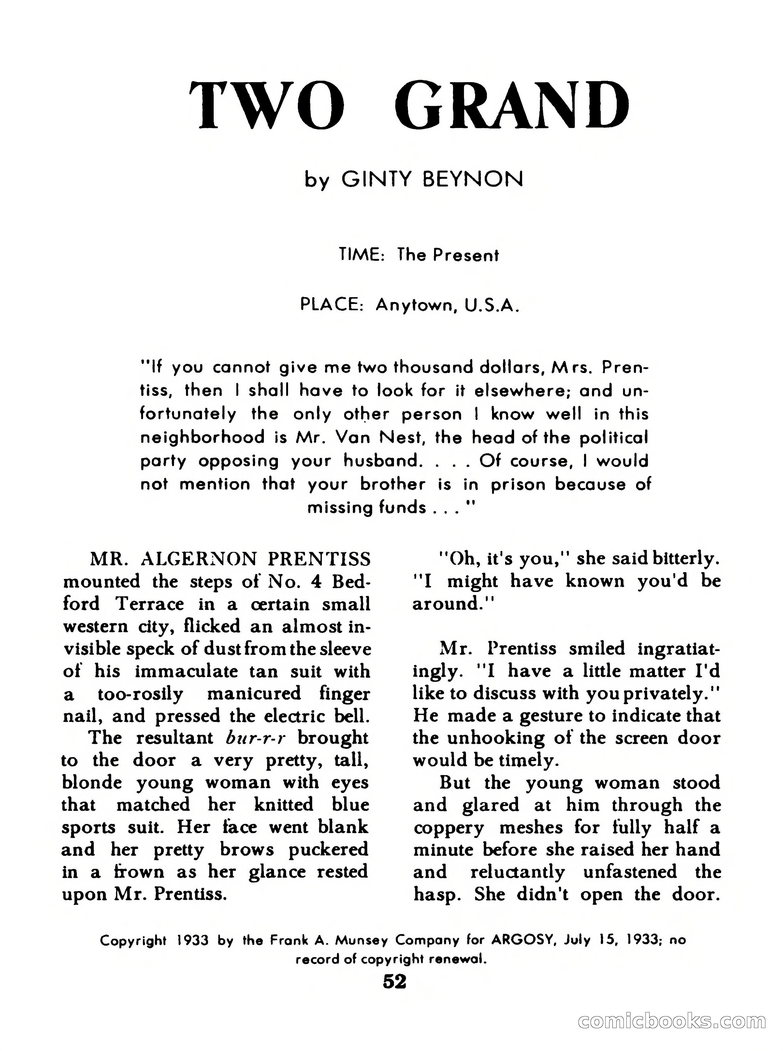 World Wide Adventure No. 5 — page 52 of 132
