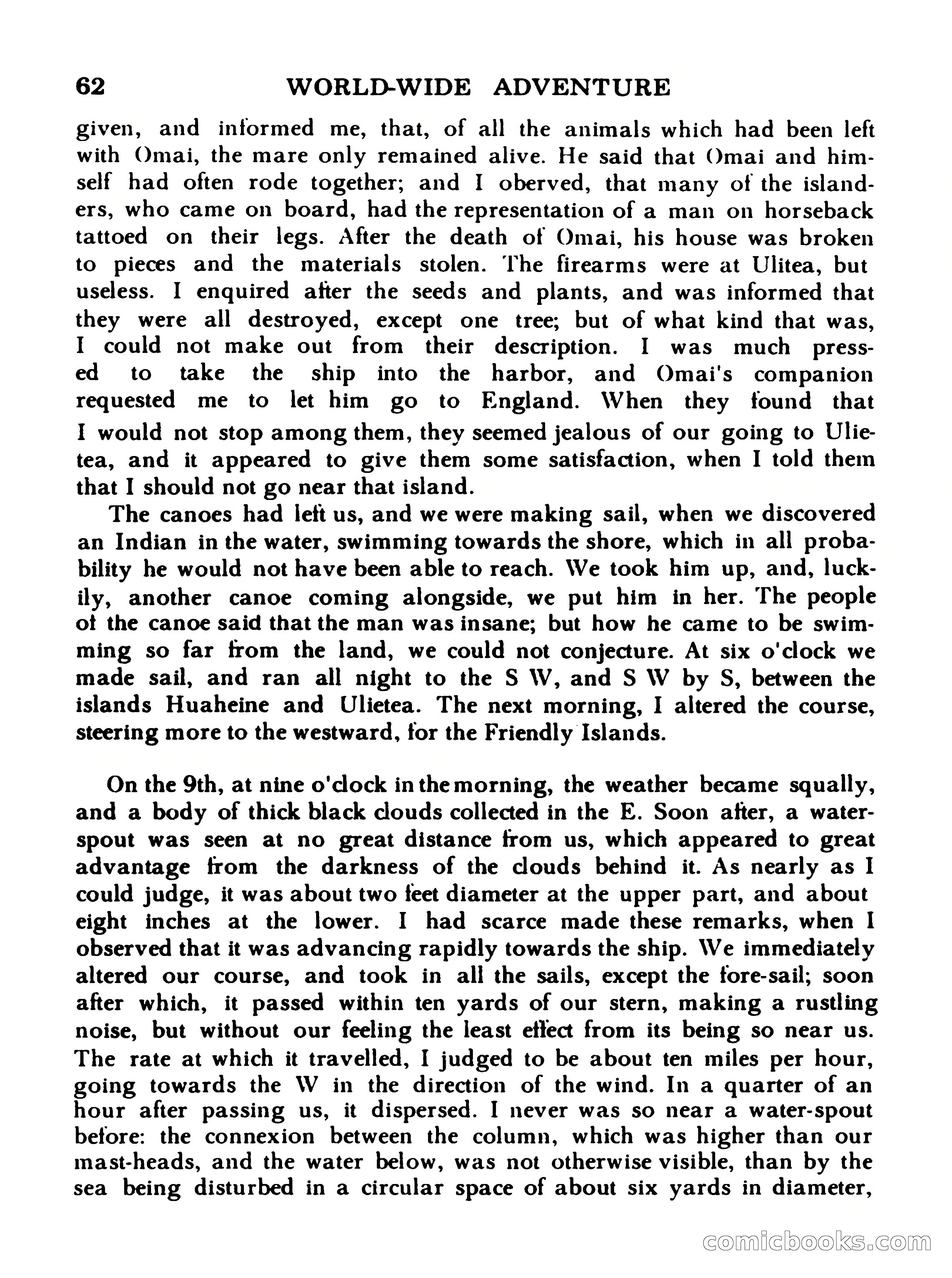 World Wide Adventure No. 5 — page 62 of 132