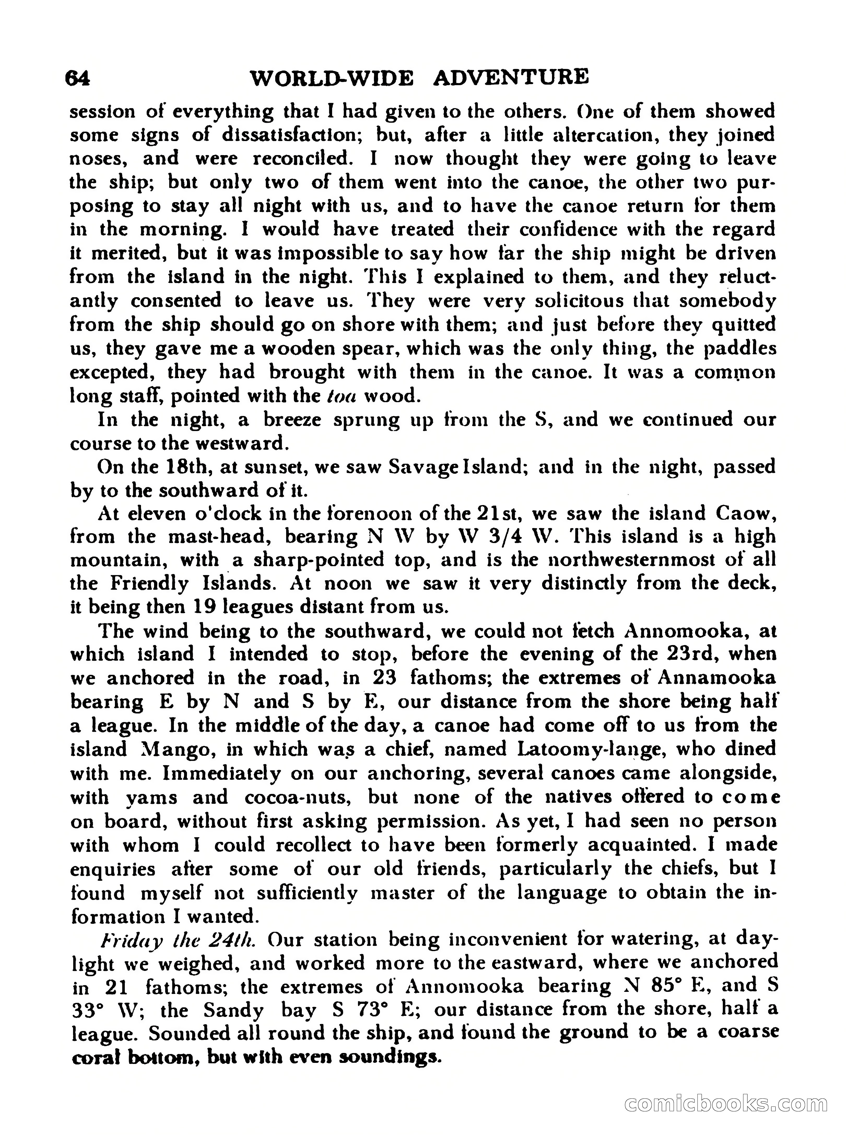 World Wide Adventure No. 5 — page 64 of 132
