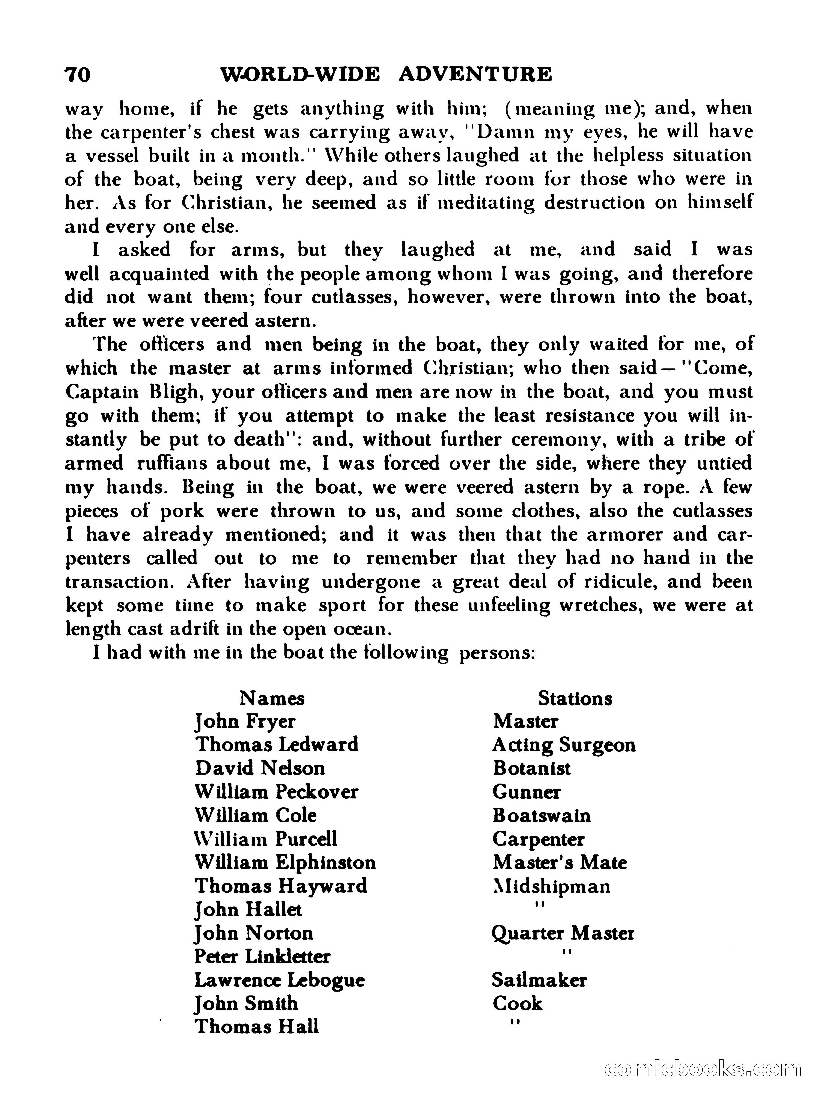 World Wide Adventure No. 5 — page 70 of 132