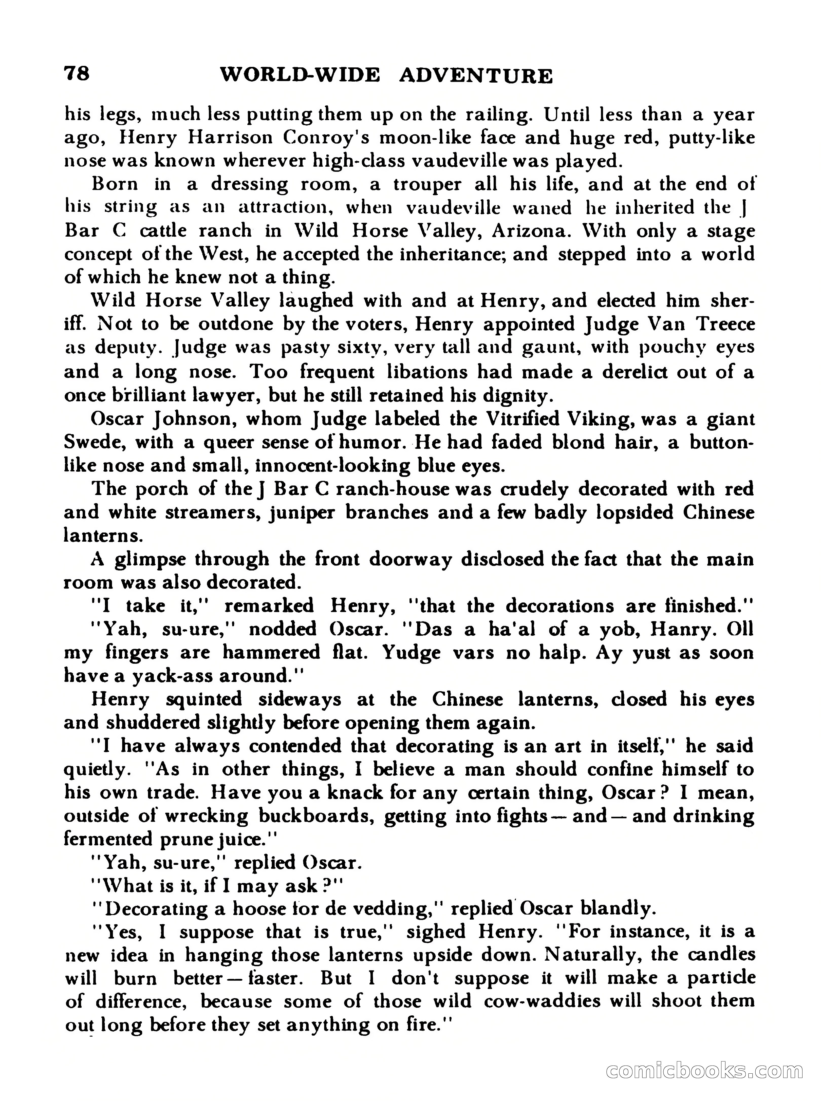 World Wide Adventure No. 5 — page 78 of 132