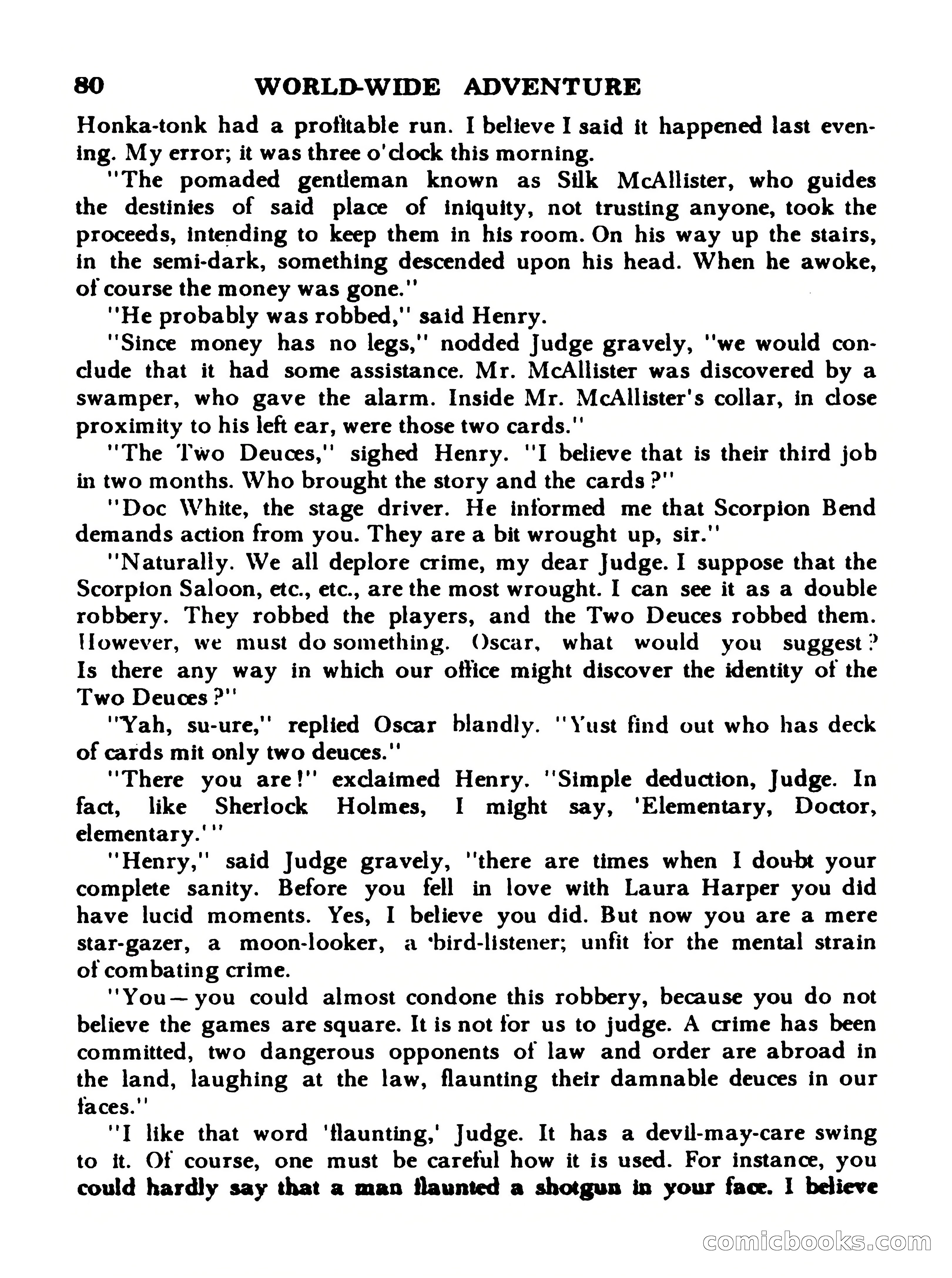 World Wide Adventure No. 5 — page 80 of 132