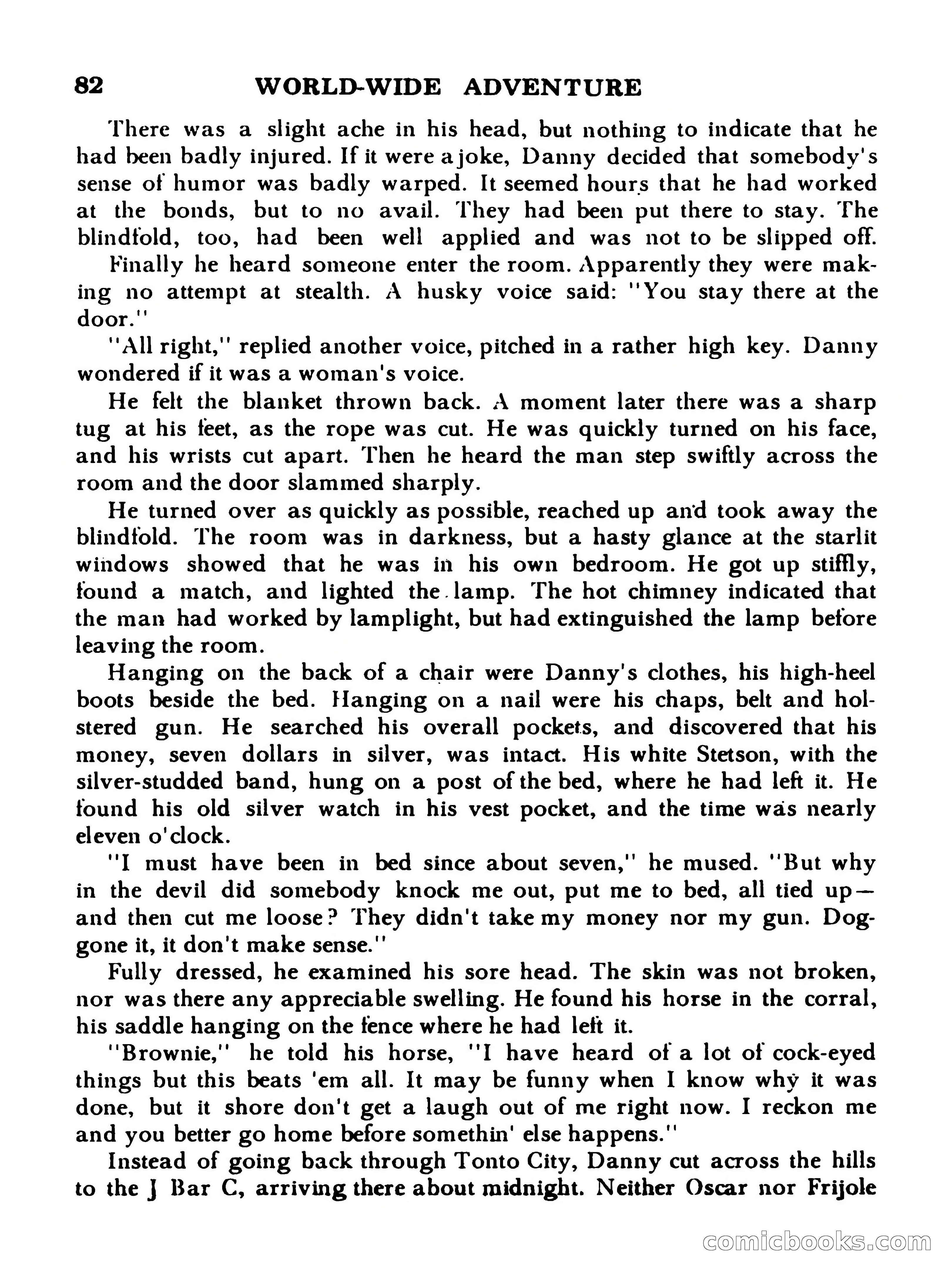 World Wide Adventure No. 5 — page 82 of 132