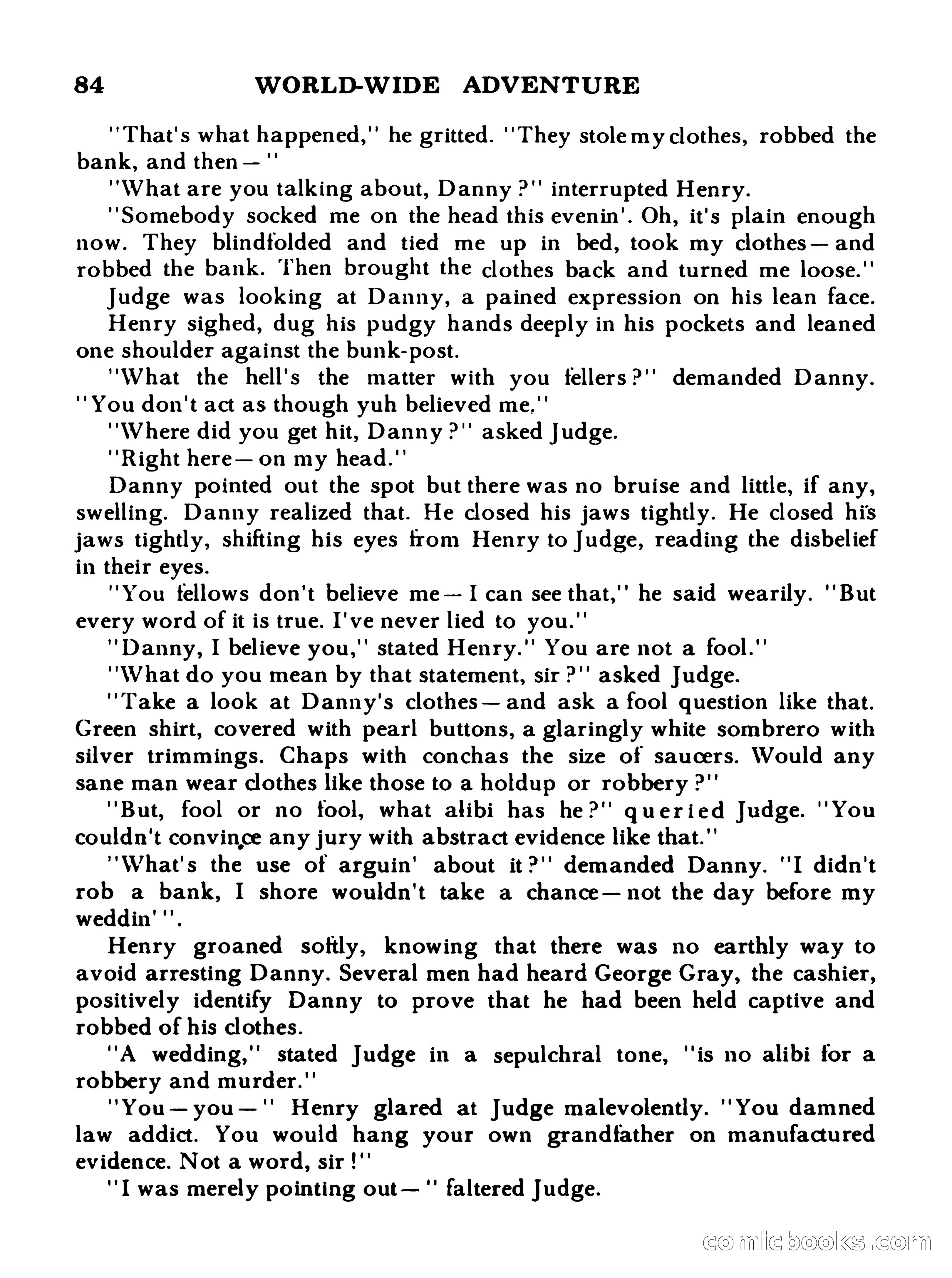 World Wide Adventure No. 5 — page 84 of 132