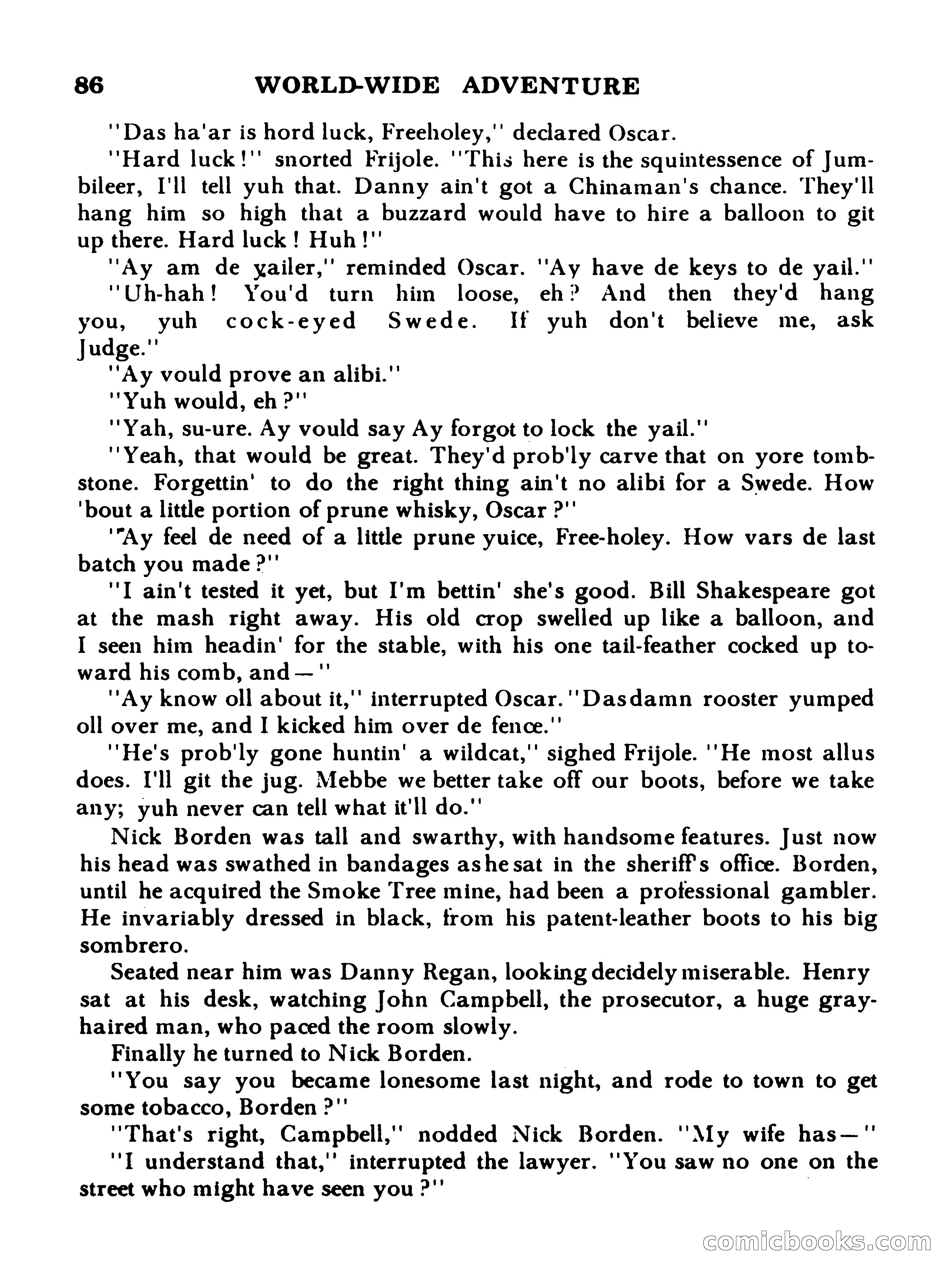 World Wide Adventure No. 5 — page 86 of 132