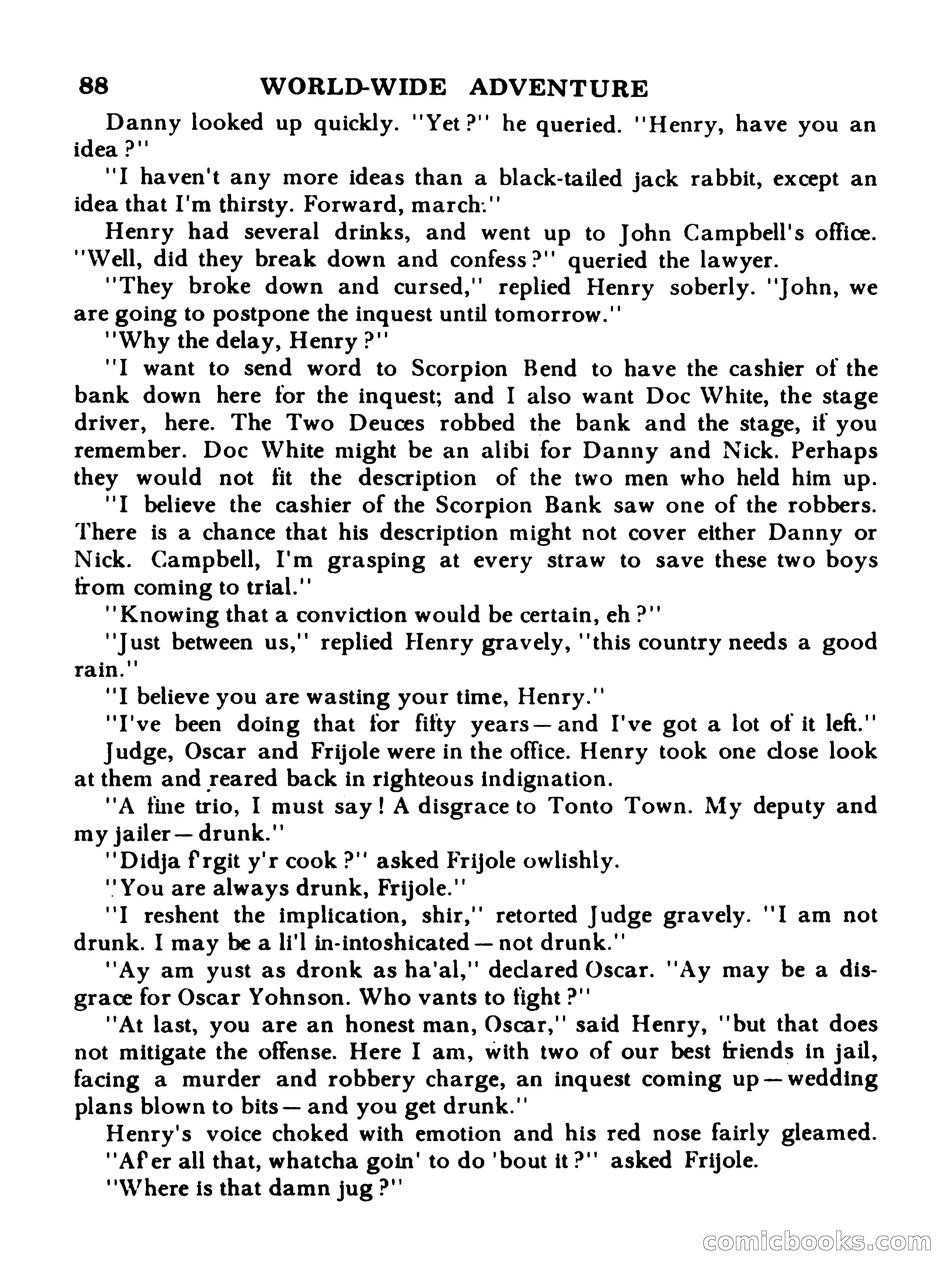 World Wide Adventure No. 5 — page 88 of 132