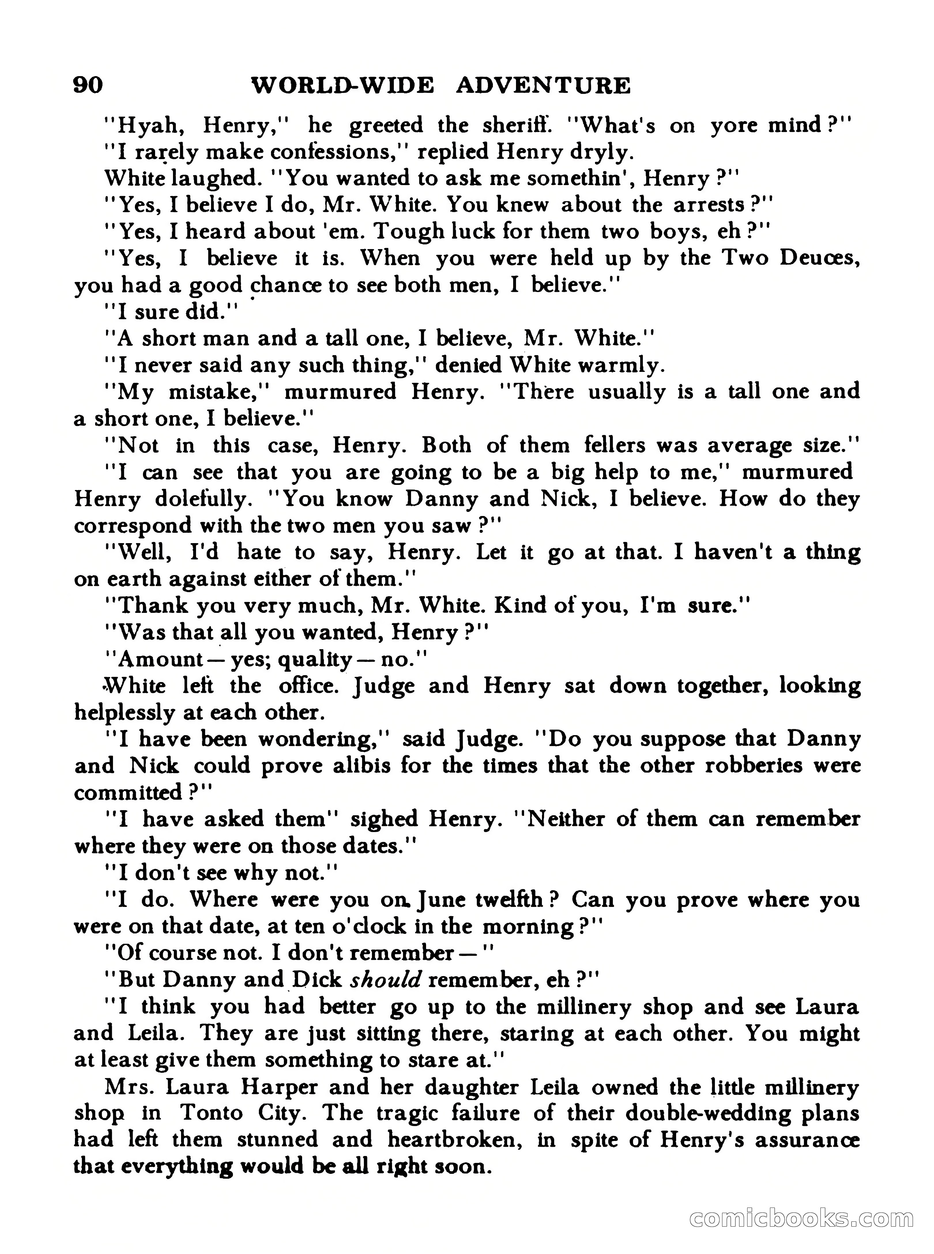 World Wide Adventure No. 5 — page 90 of 132