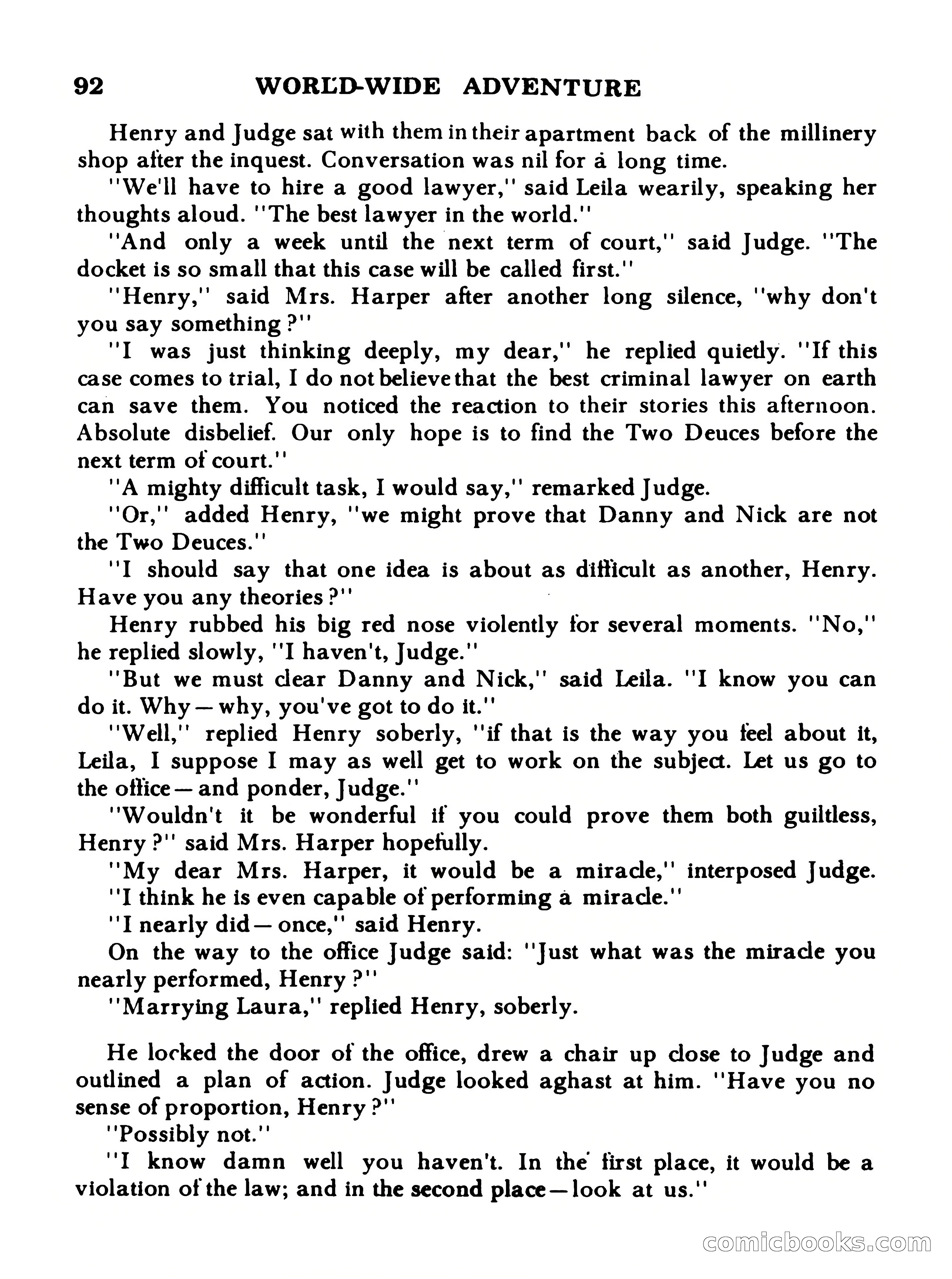 World Wide Adventure No. 5 — page 92 of 132