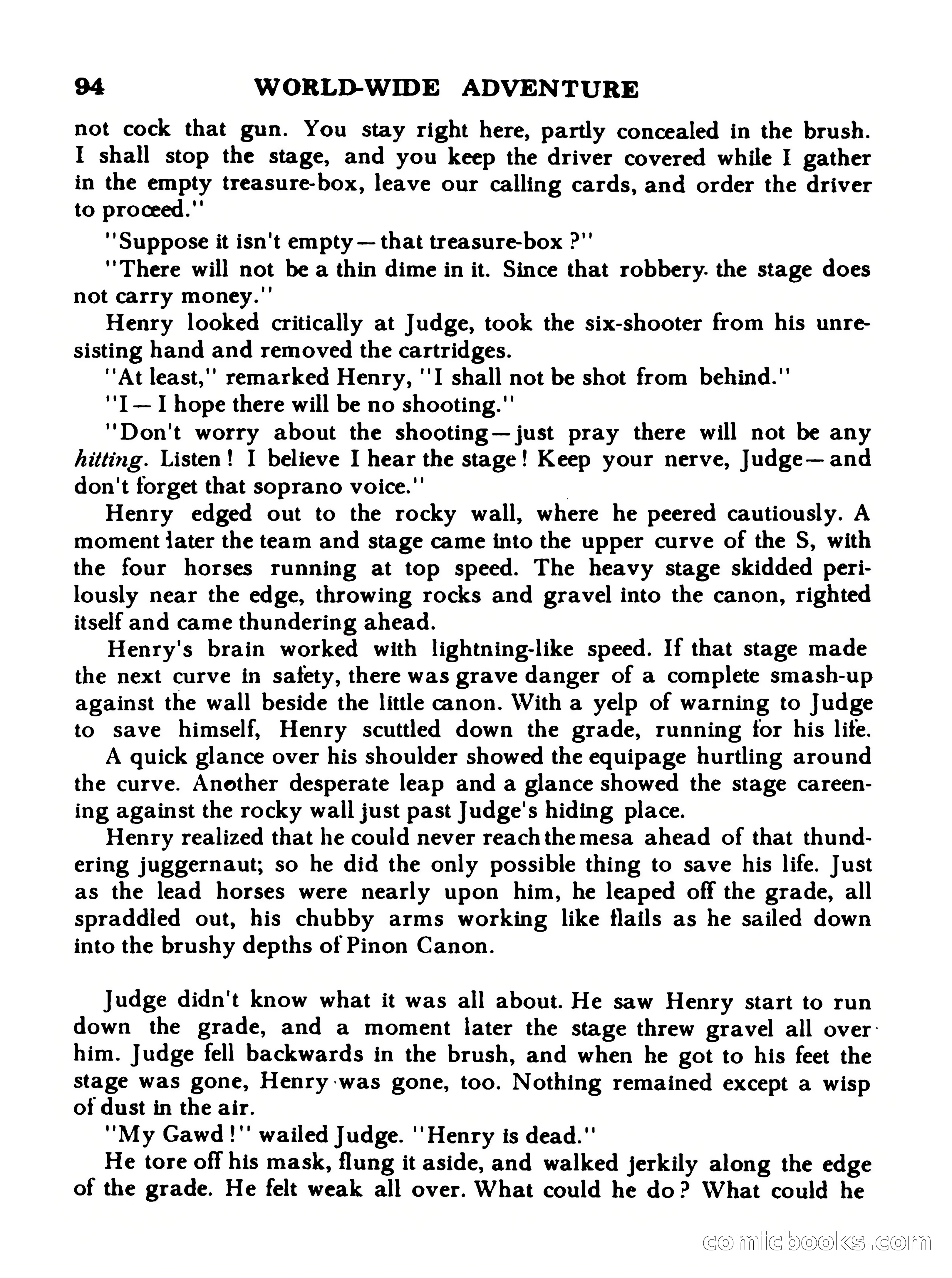 World Wide Adventure No. 5 — page 94 of 132