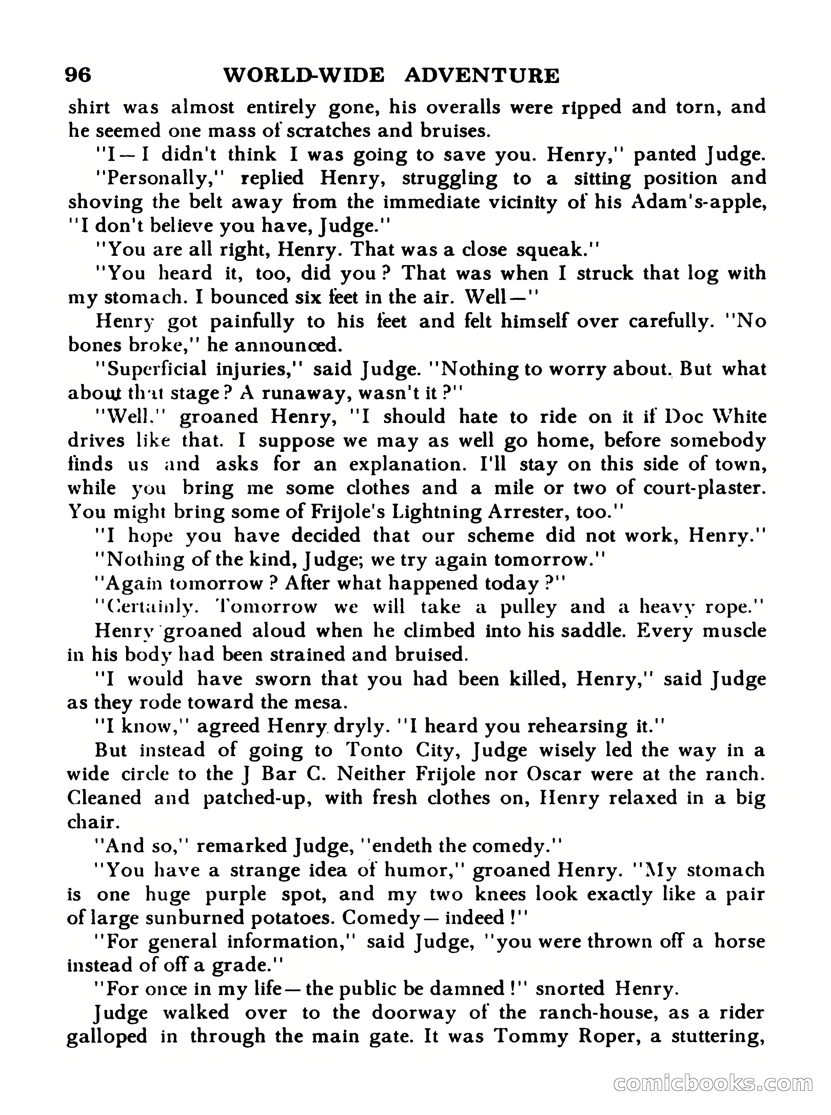 World Wide Adventure No. 5 — page 96 of 132