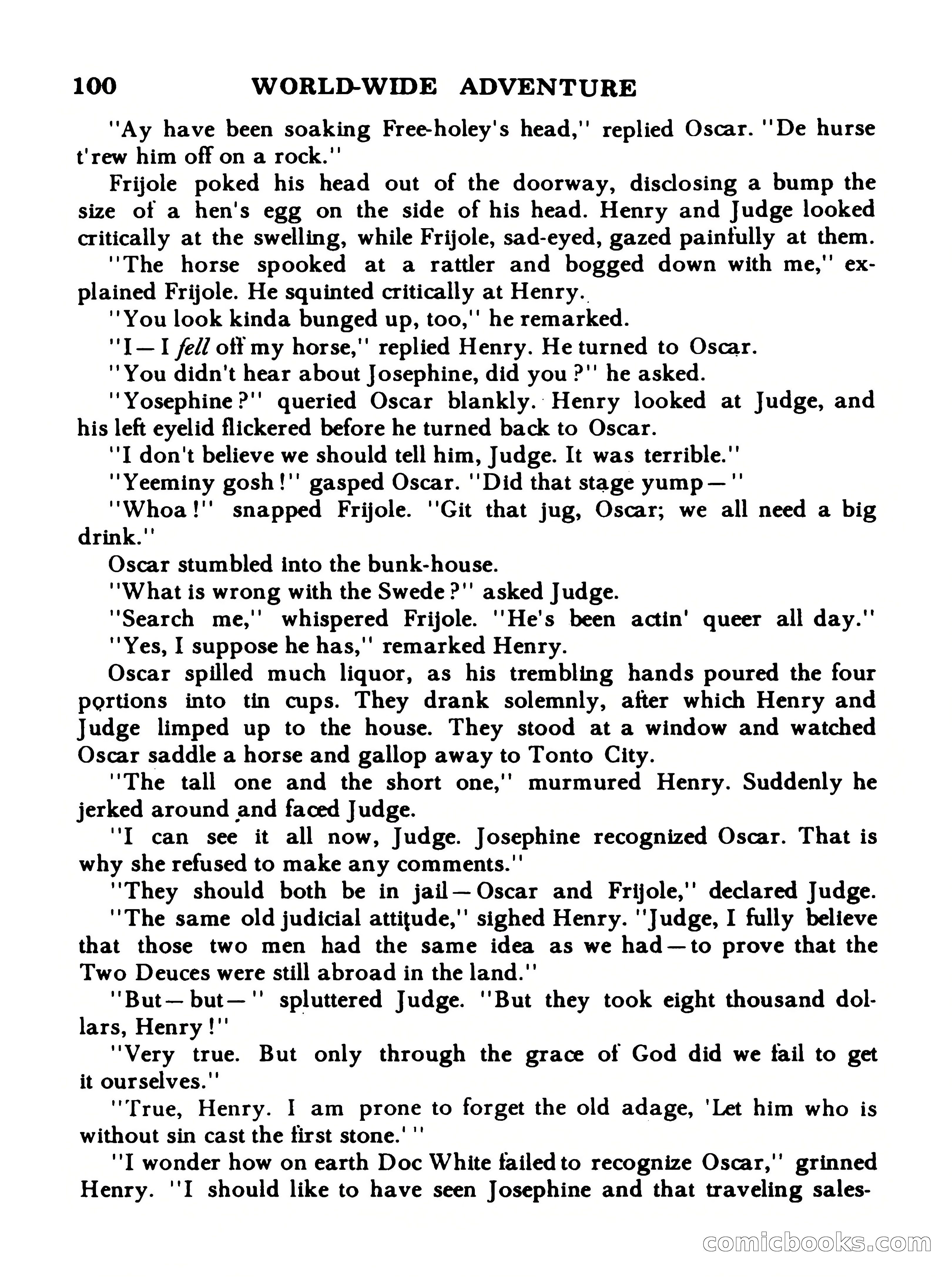 World Wide Adventure No. 5 — page 100 of 132