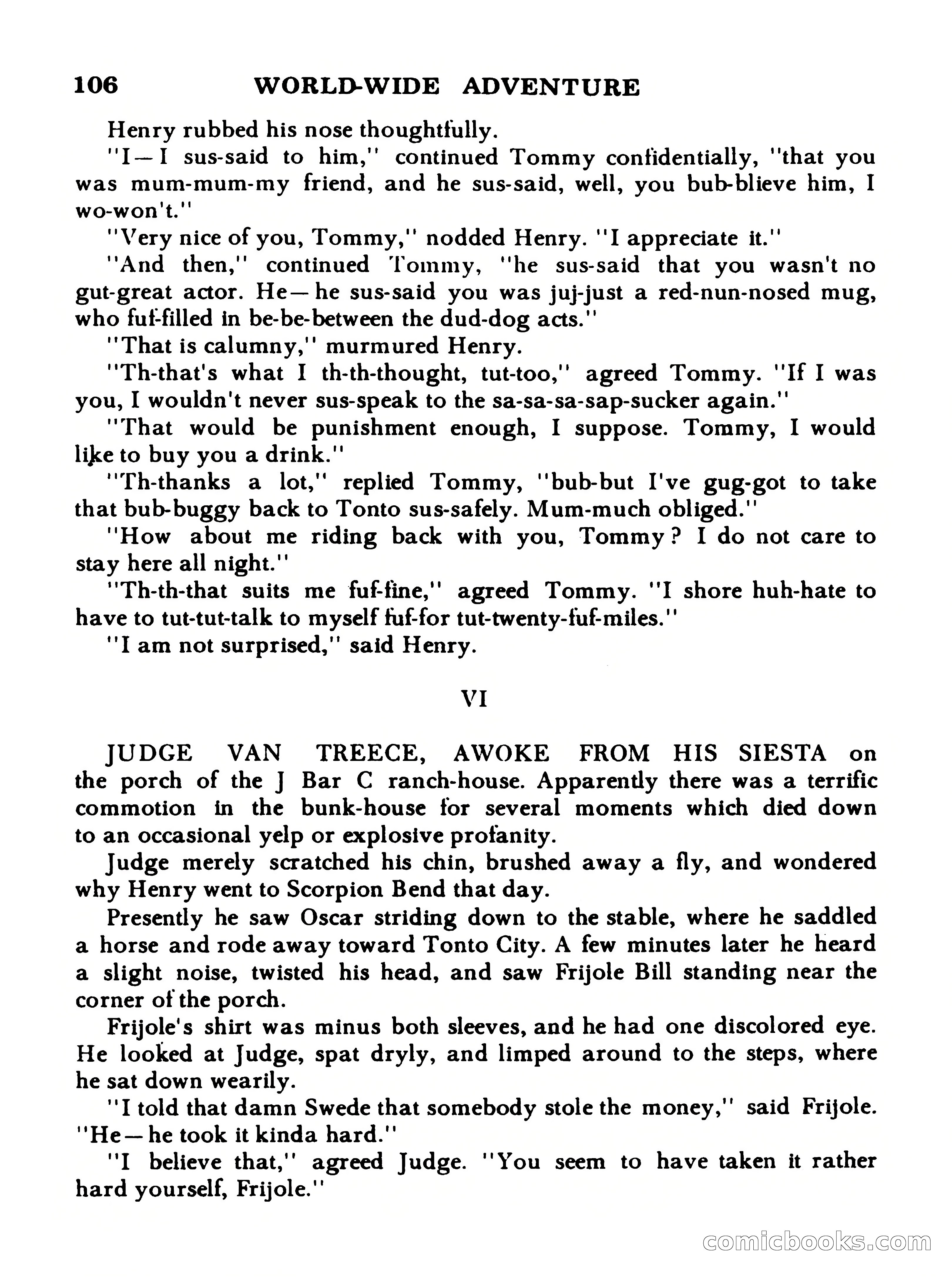World Wide Adventure No. 5 — page 106 of 132
