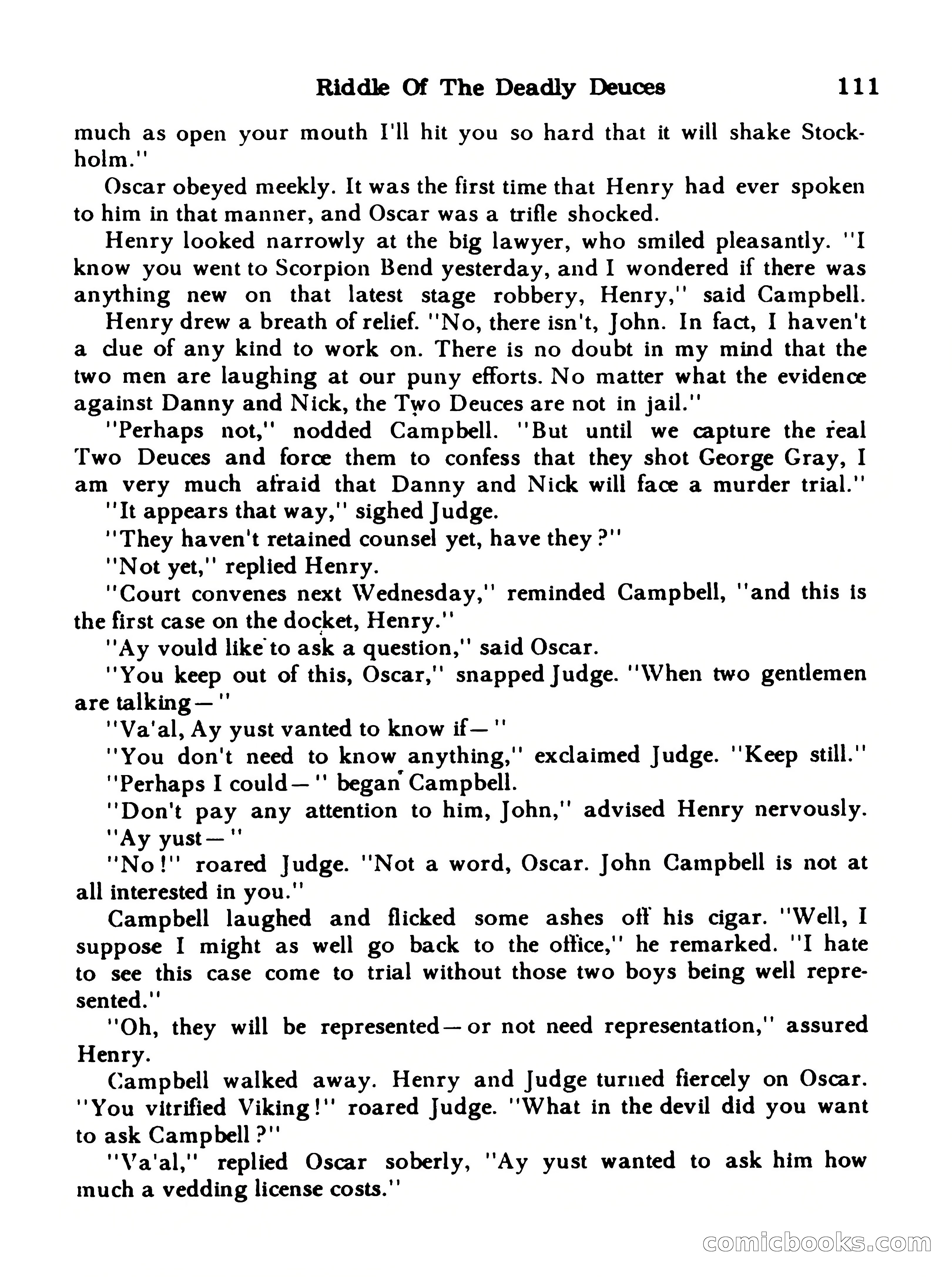 World Wide Adventure No. 5 — page 111 of 132