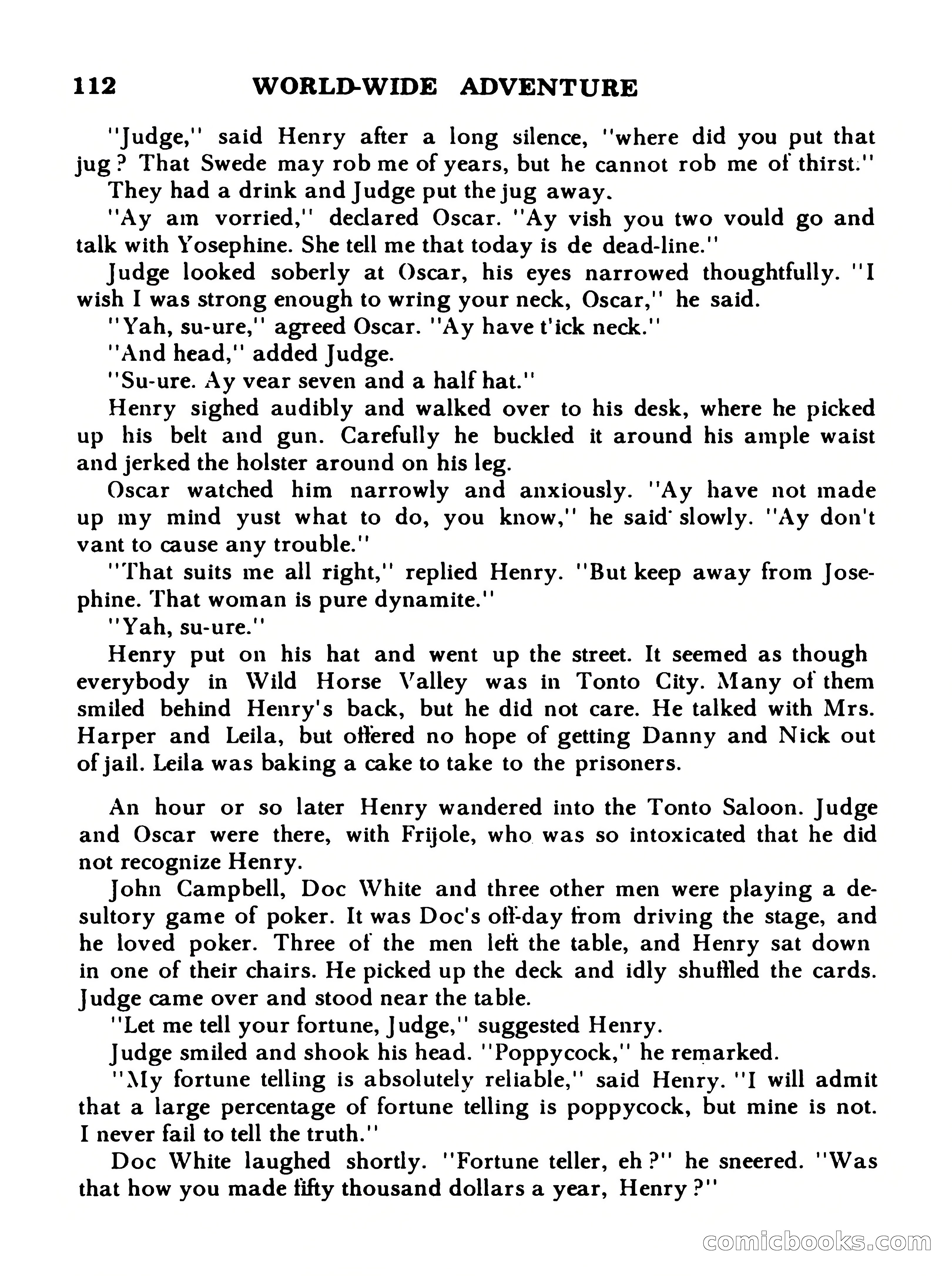 World Wide Adventure No. 5 — page 112 of 132