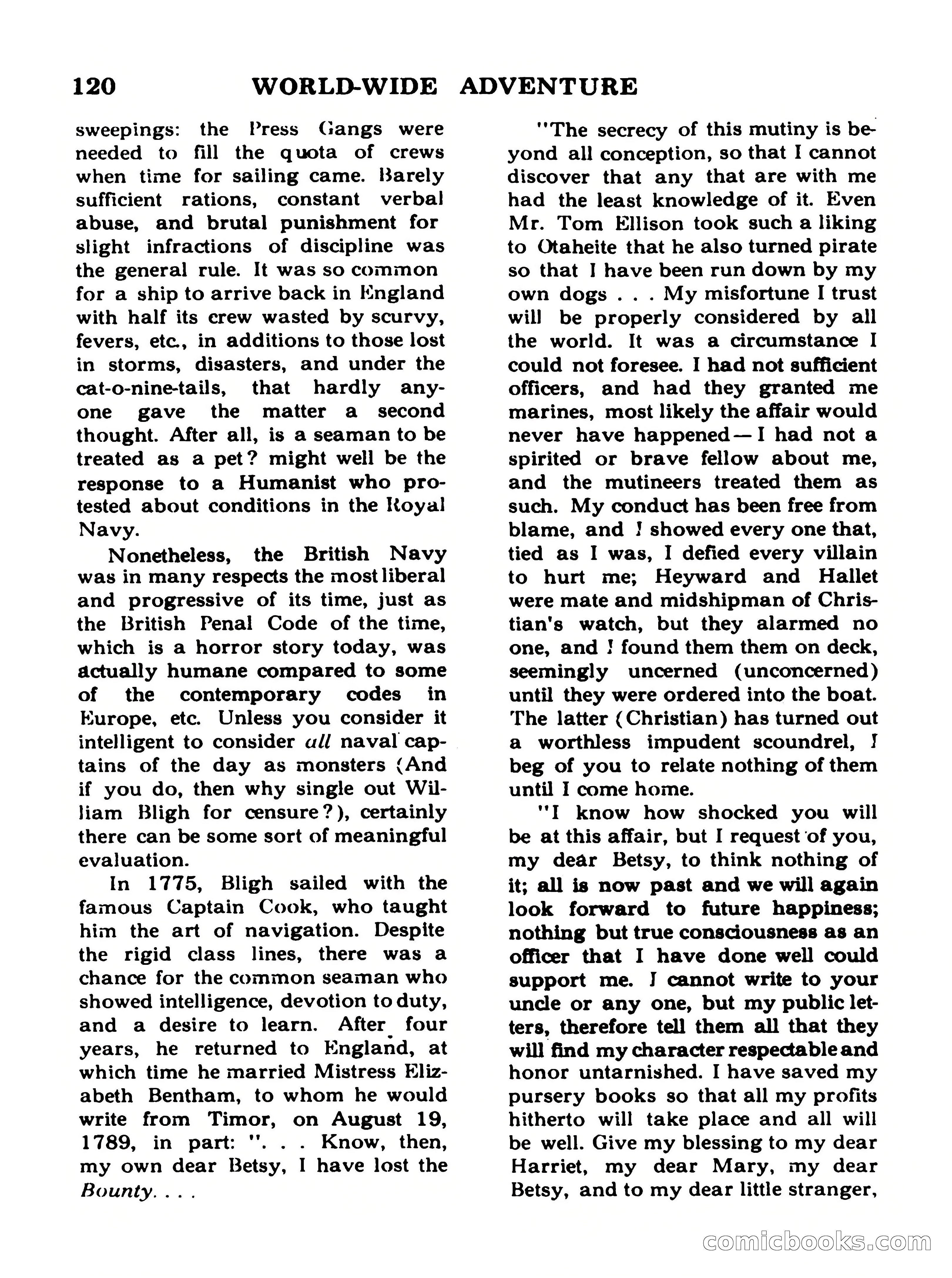 World Wide Adventure No. 5 — page 120 of 132