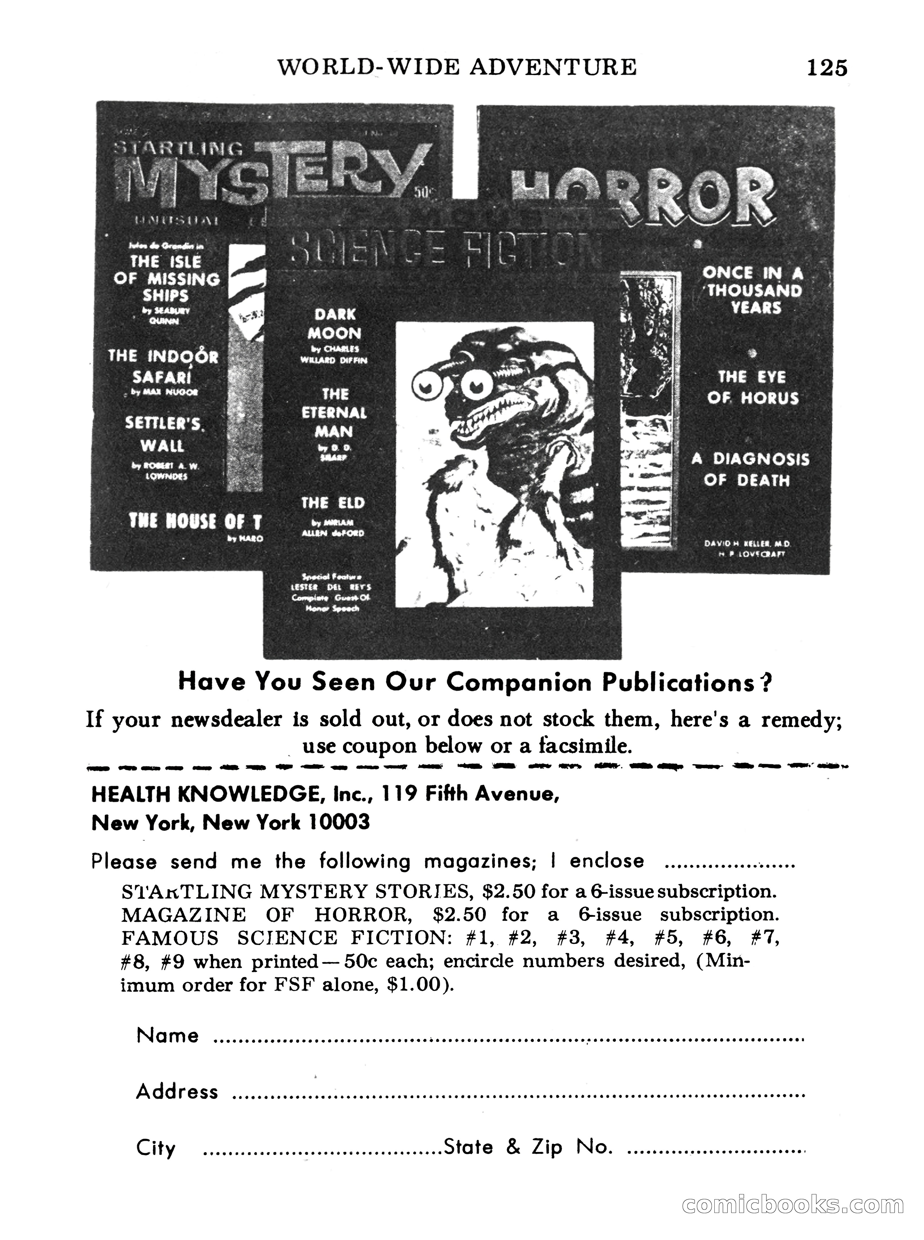 World Wide Adventure No. 5 — page 125 of 132