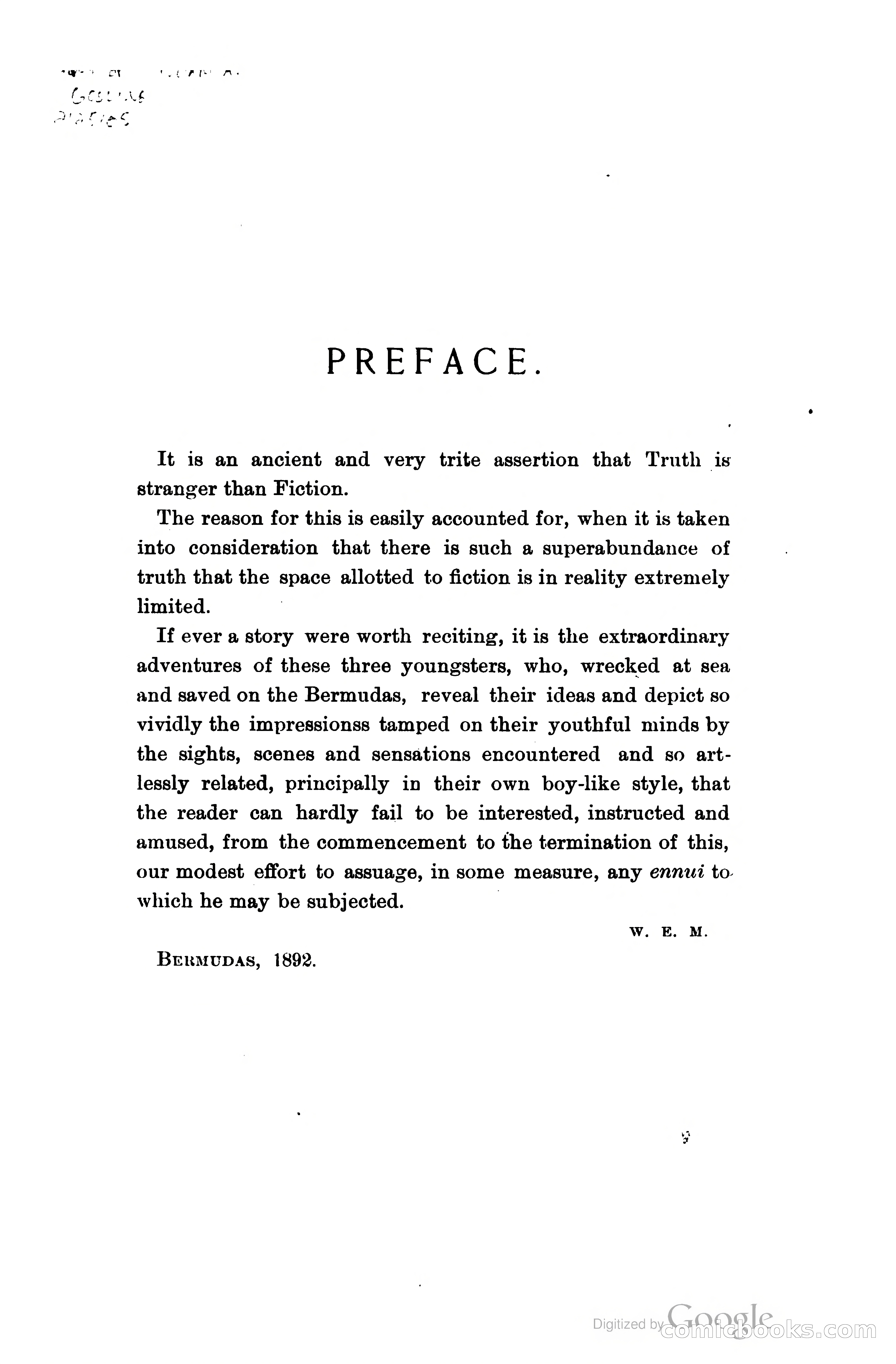 Wrecked On The Bermudas: The Thrilling Adventures Of Three Boys — page 14 of 344